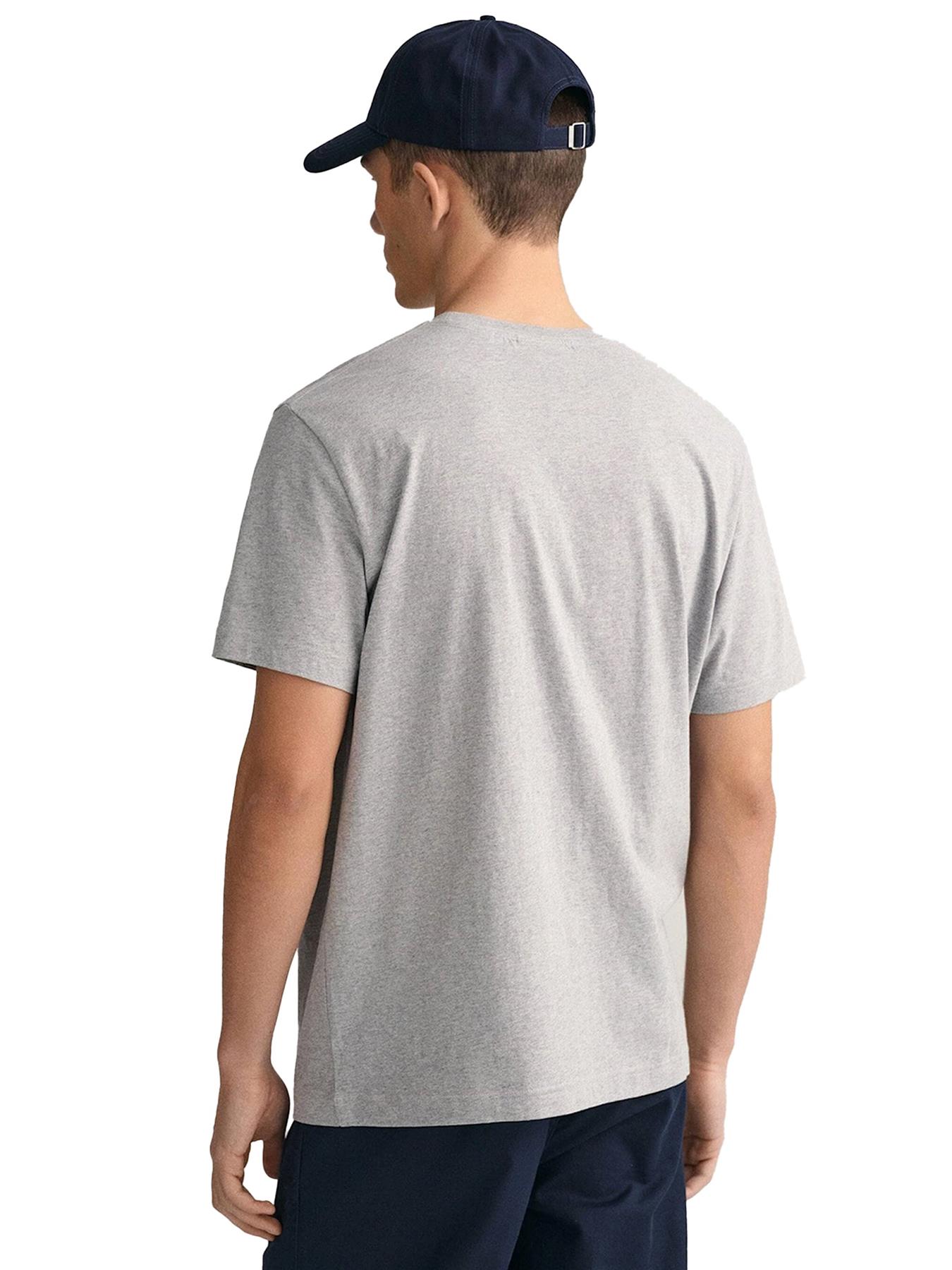 GANT Algodón Hombre Camisetas Manga Corta Casual Top Cuello Redondo Talla UK - Imagen 65 de 95