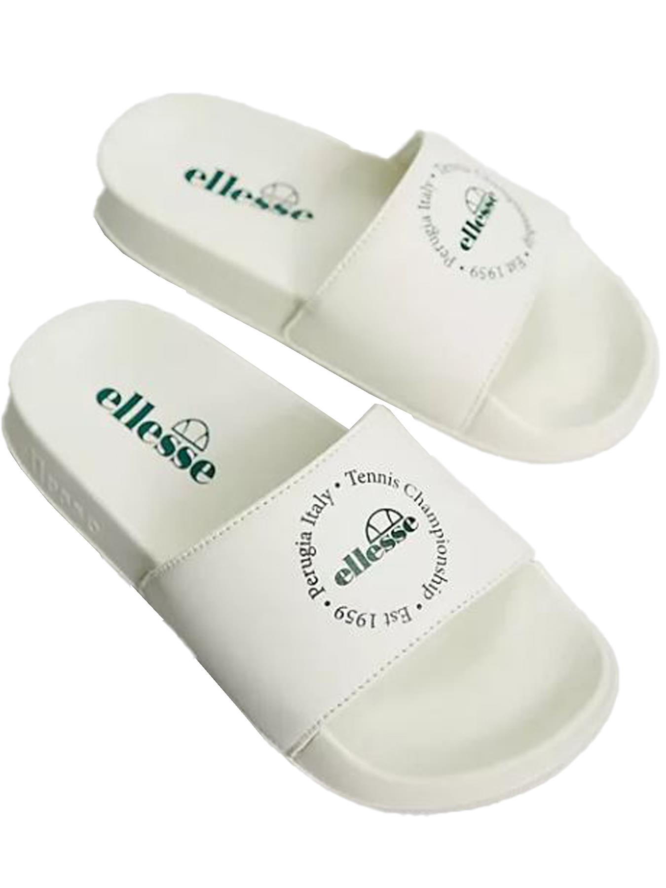Ellesse Slip On Sliders Mens Womens Summer Sandals Beach Pool Ladies Flip Flops - Picture 25 of 43