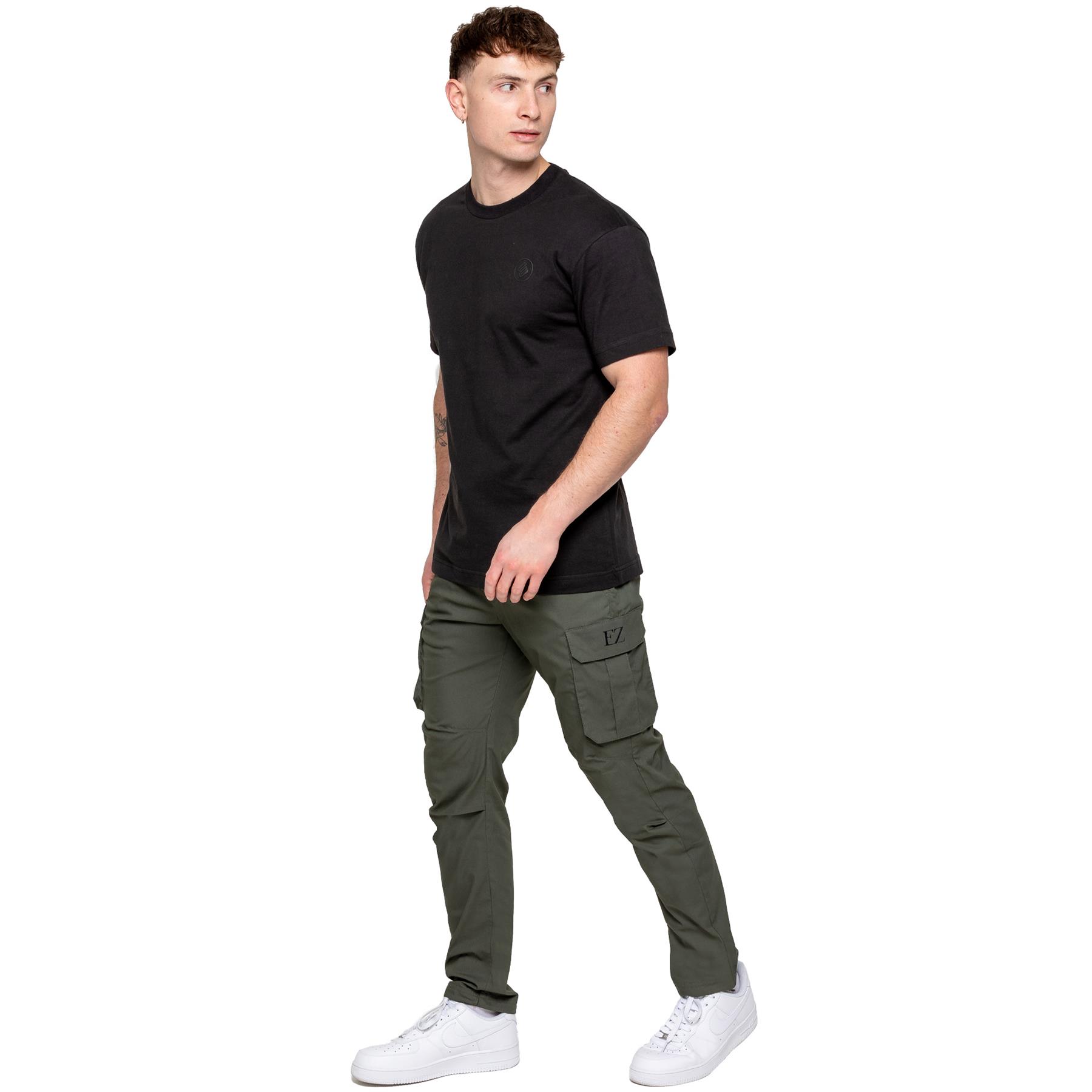 Enzo Jeans Herren Cargohose Freizeit Elastisch Arbeitshose - Picture 17 of 29