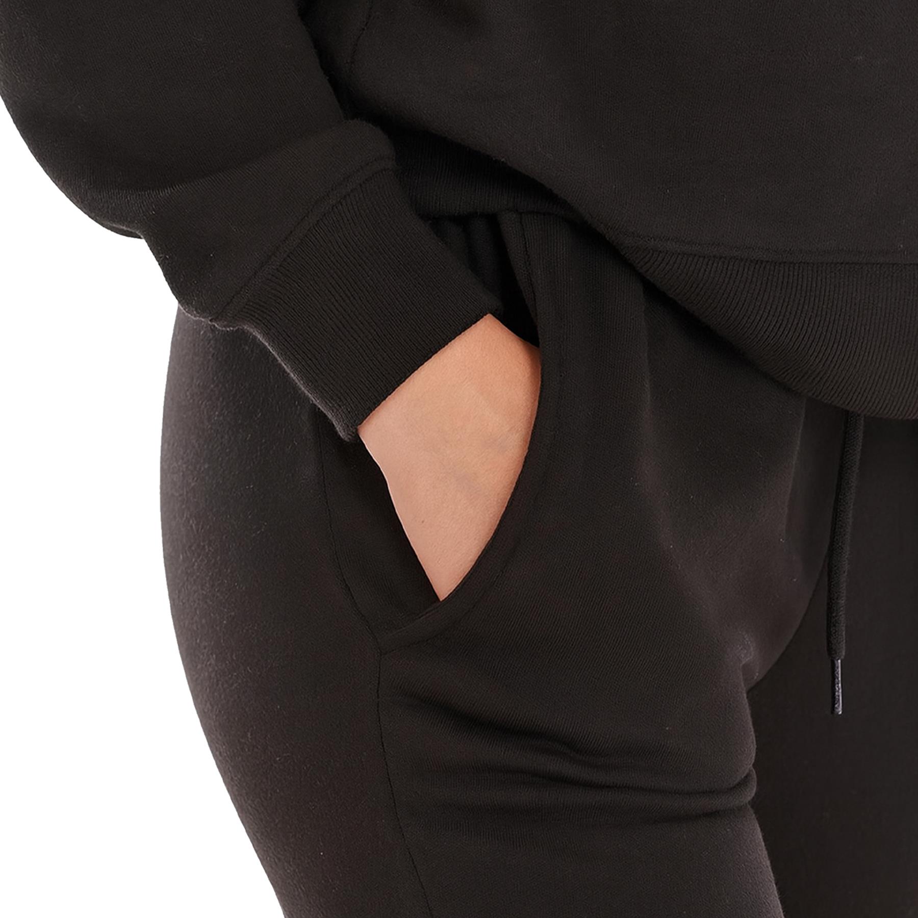 Kruze Mujer Chándal Tripulante Cuello Corte Normal Pantalón de Chándal Polar Set - Imagen 16 de 47