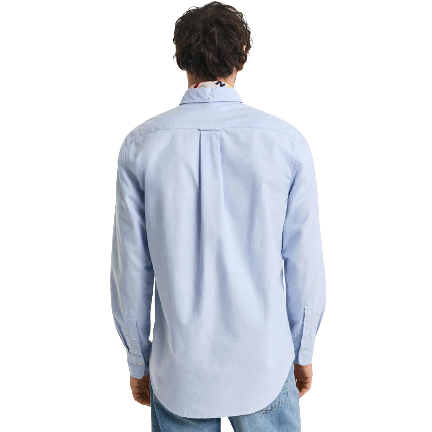 Enzo Mens Long Sleeve Shirt Casual Cotton Regular Fit Embroidered Logo Shirts - Picture 15 of 53