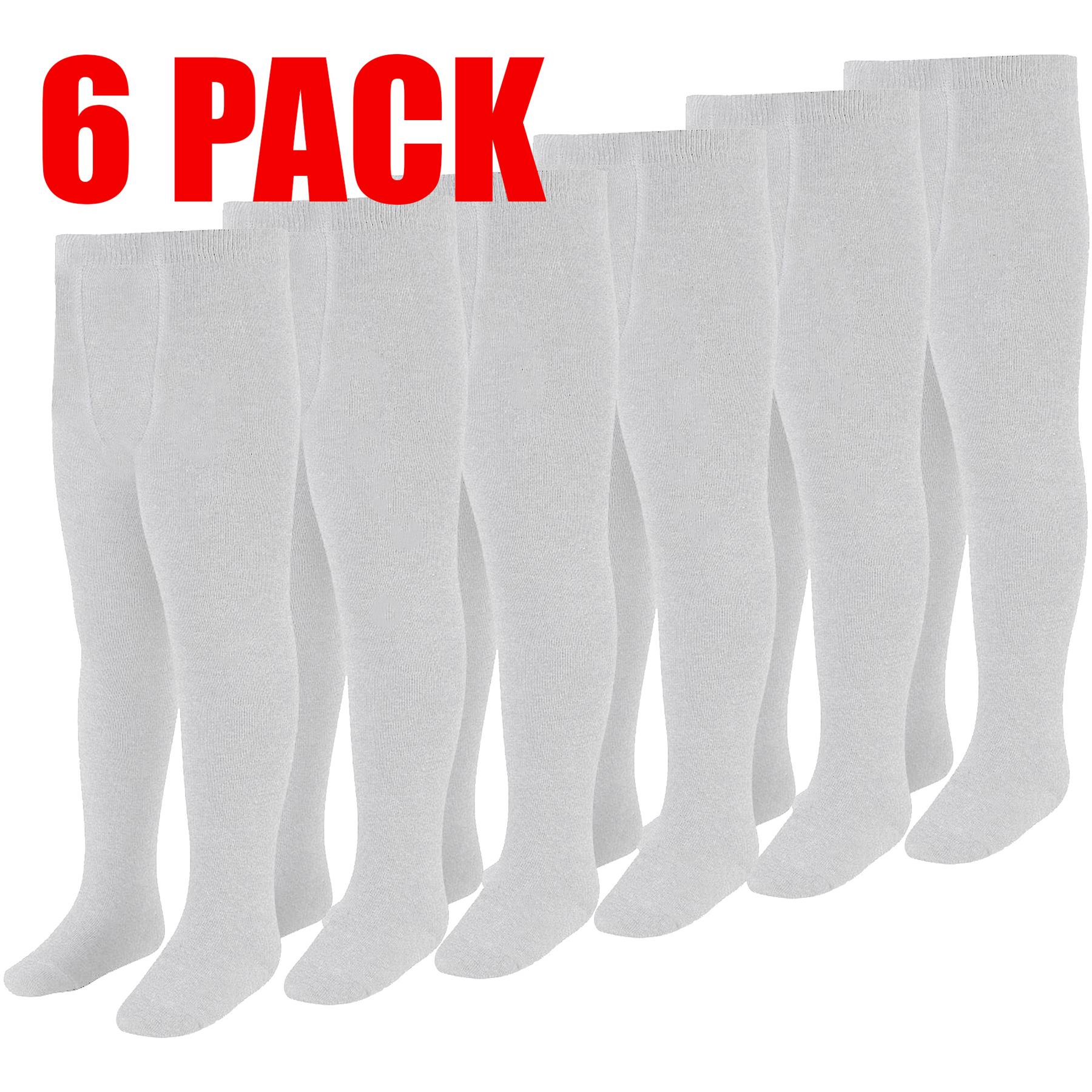 3 Pack Girls Tights School Super Soft Cotton Rich Back 2 School Age 3 – 13 Years - Picture 19 of 19