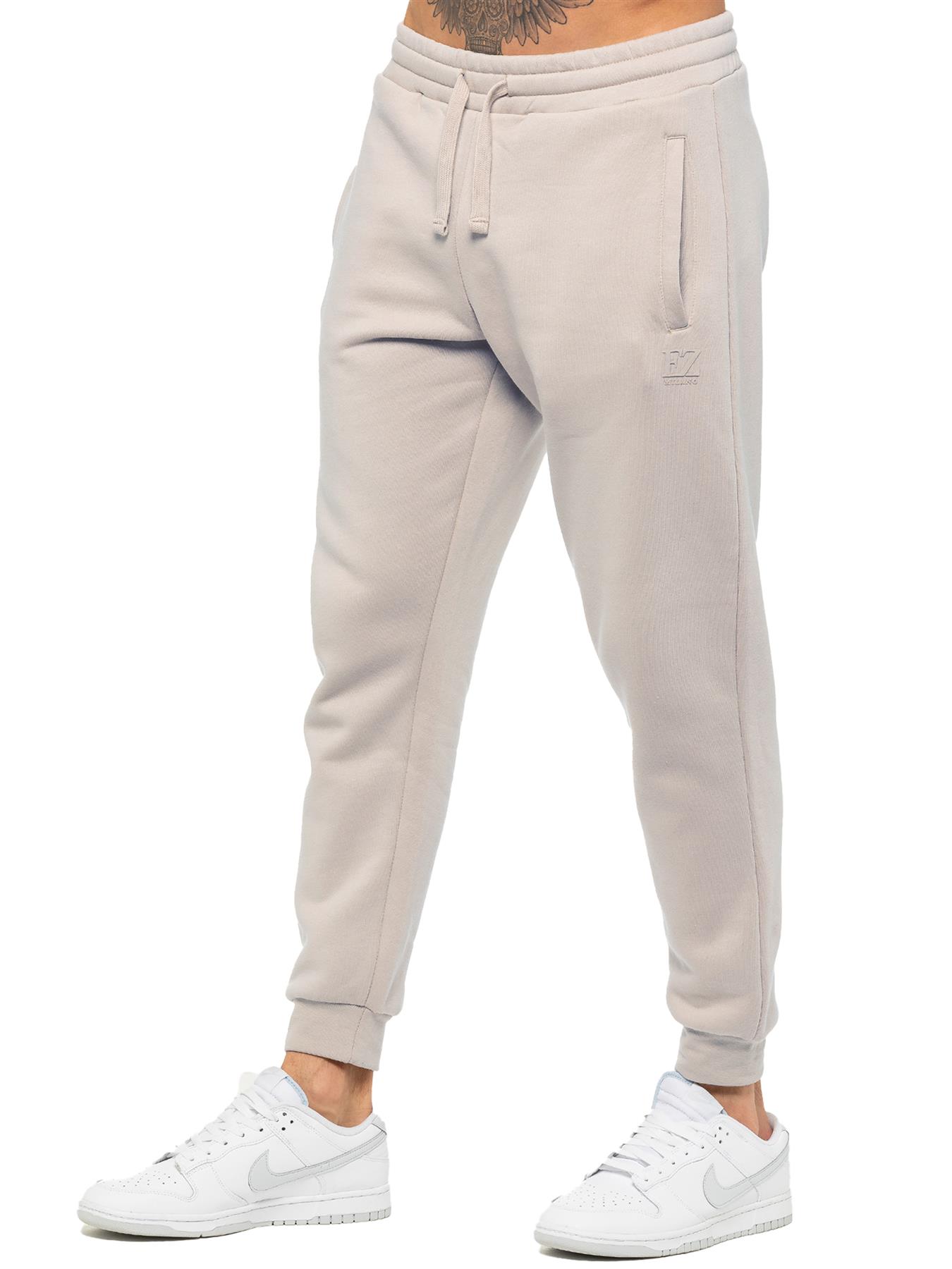 Conjunto de chándal completo Enzo para hombre gimnasio sudadera con capucha joggers informales invierno parte superior inferior - Imagen 47 de 67