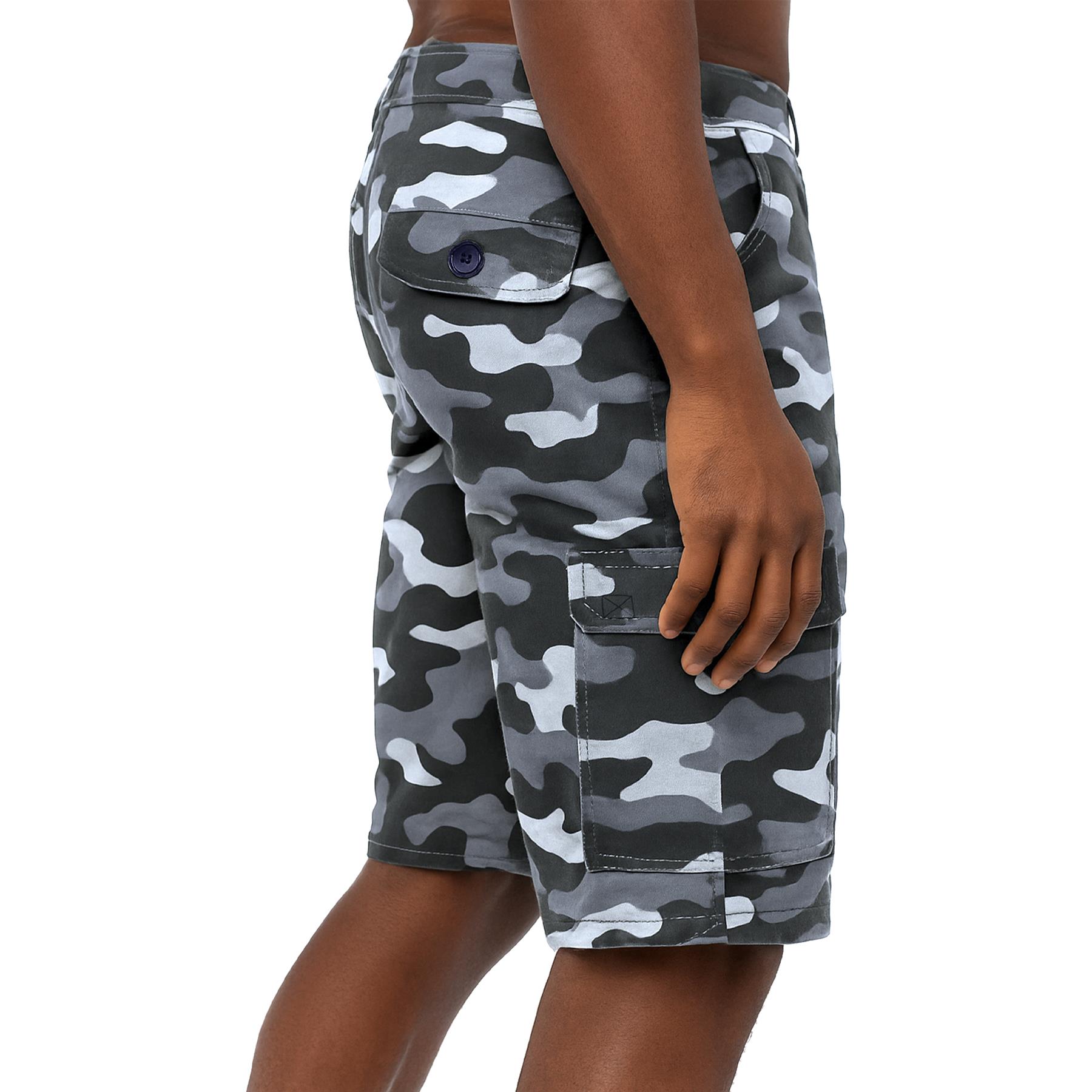 Pantalones Cortos de Combate Kruze Para Hombres Pantalones Cortos de Carga Ejército Camuflaje Jeans Camuflaje Trabajo Medio Pantalones - Imagen 24 de 41