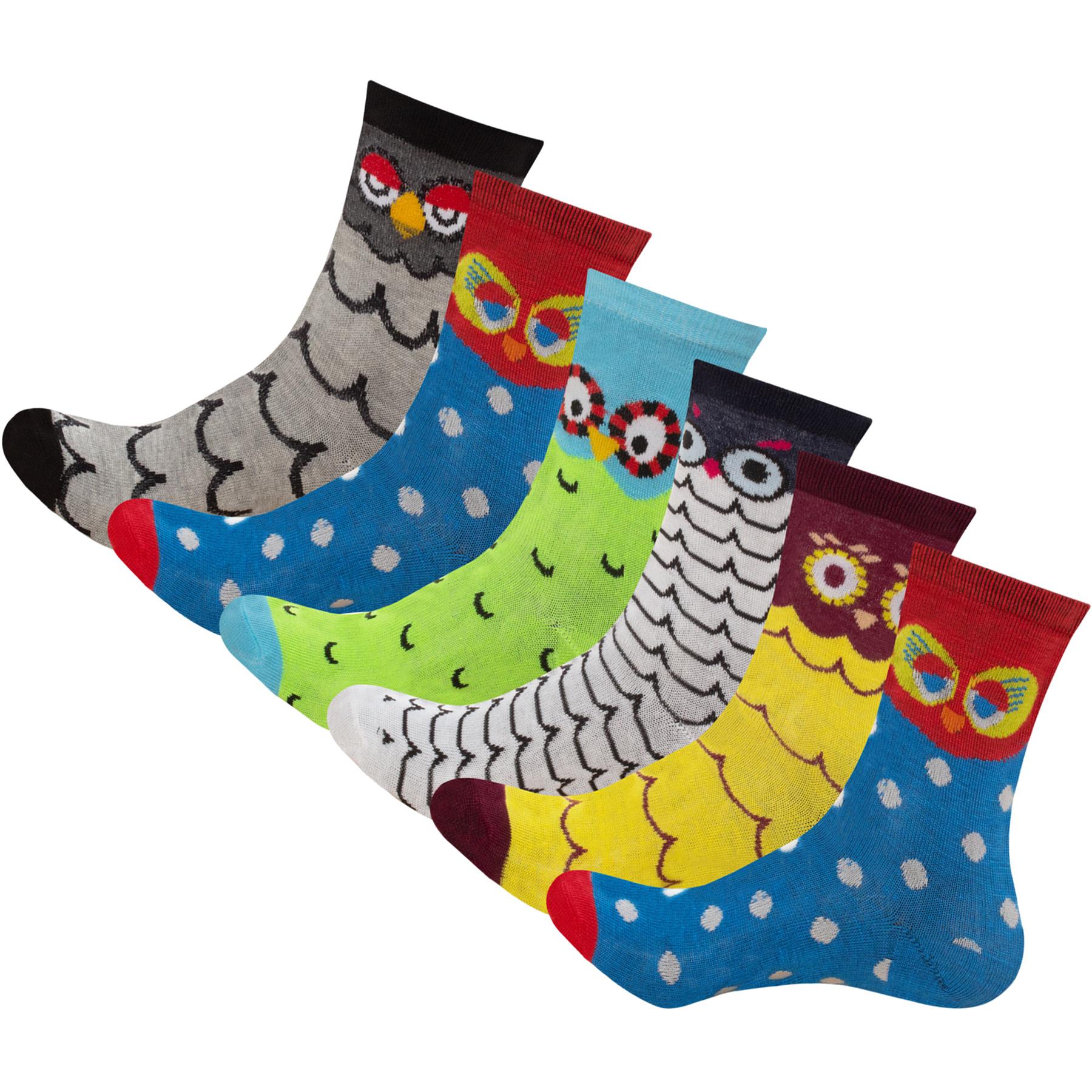 Boys Girls Ankle Socks Children Kids Multicoloured Design Novelty 5,6 Pack - Picture 51 of 51