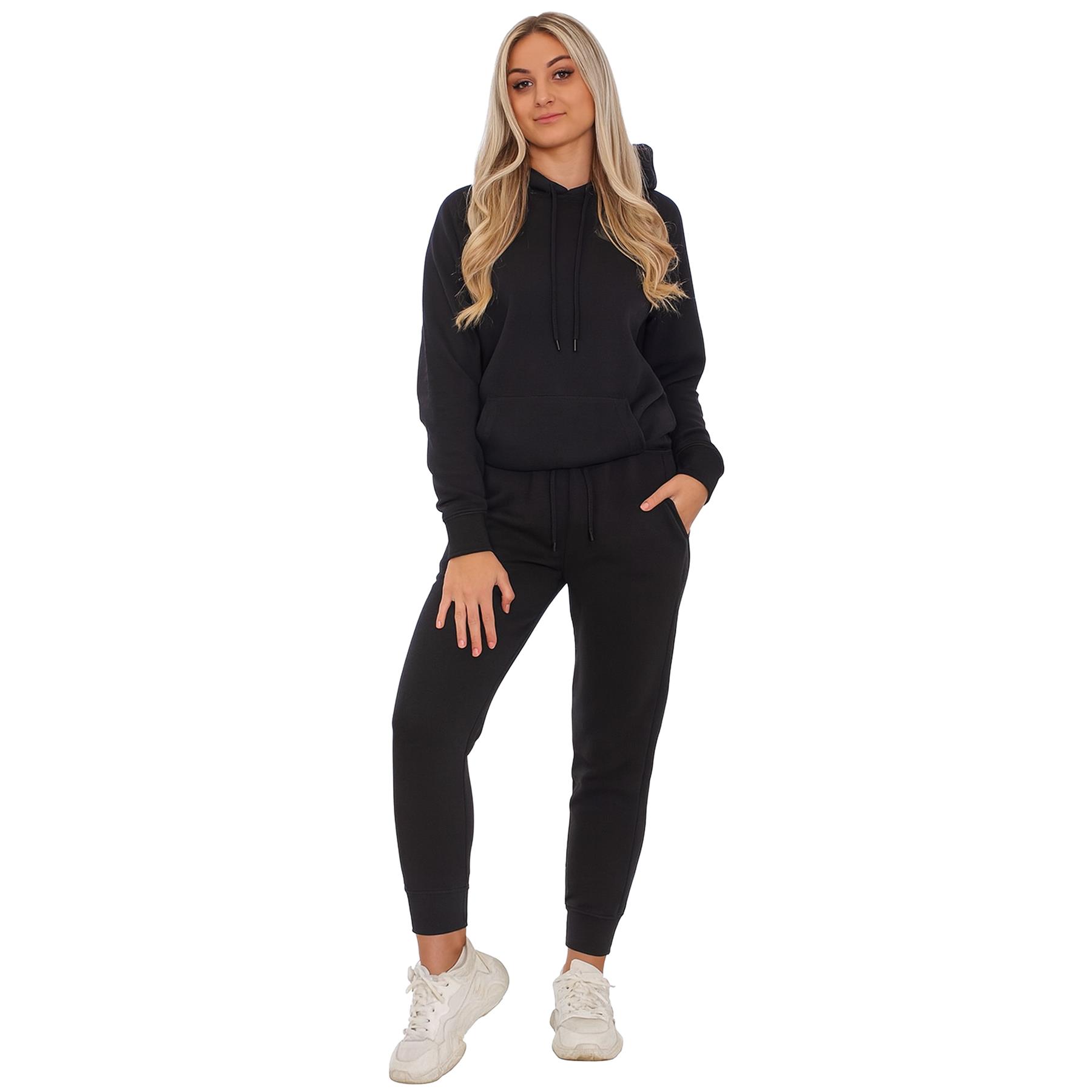 Kruze Mujer Chándal Tripulante Cuello Corte Normal Pantalón de Chándal Polar Set - Imagen 12 de 47