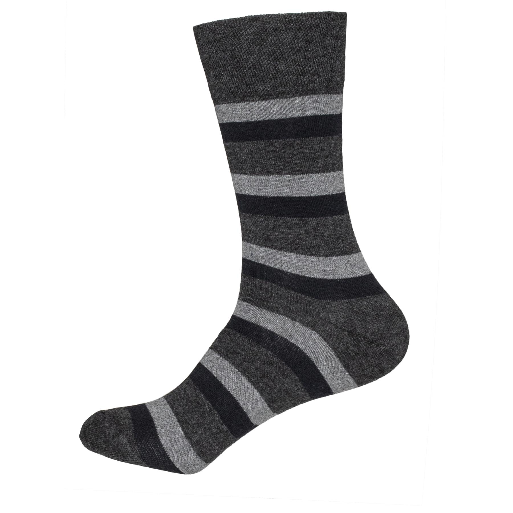 Mens Diabetic Socks Non Elastic Comfort Soft Grip Top 6 & 12 Pairs Sock