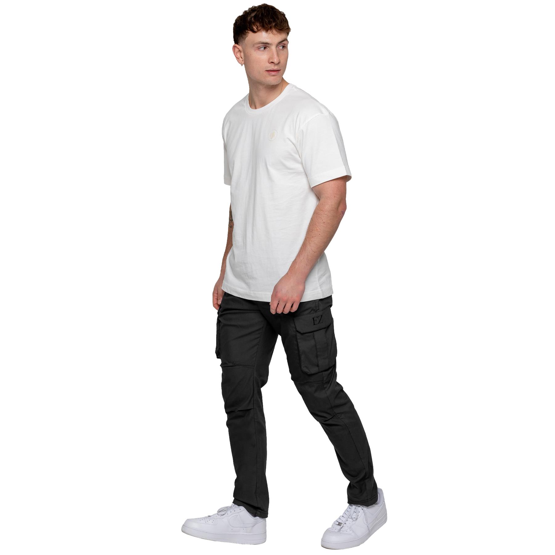 Enzo Jeans Herren Cargohose Freizeit Elastisch Arbeitshose - Picture 7 of 29