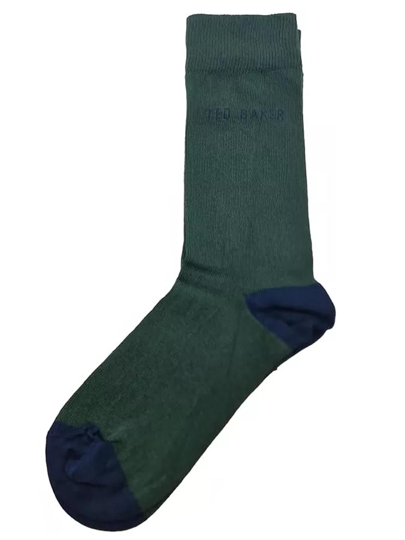Ted Baker Mens Socks 3 Pairs Casual Cotton Rich Designer Gift Box Sock - Picture 7 of 34