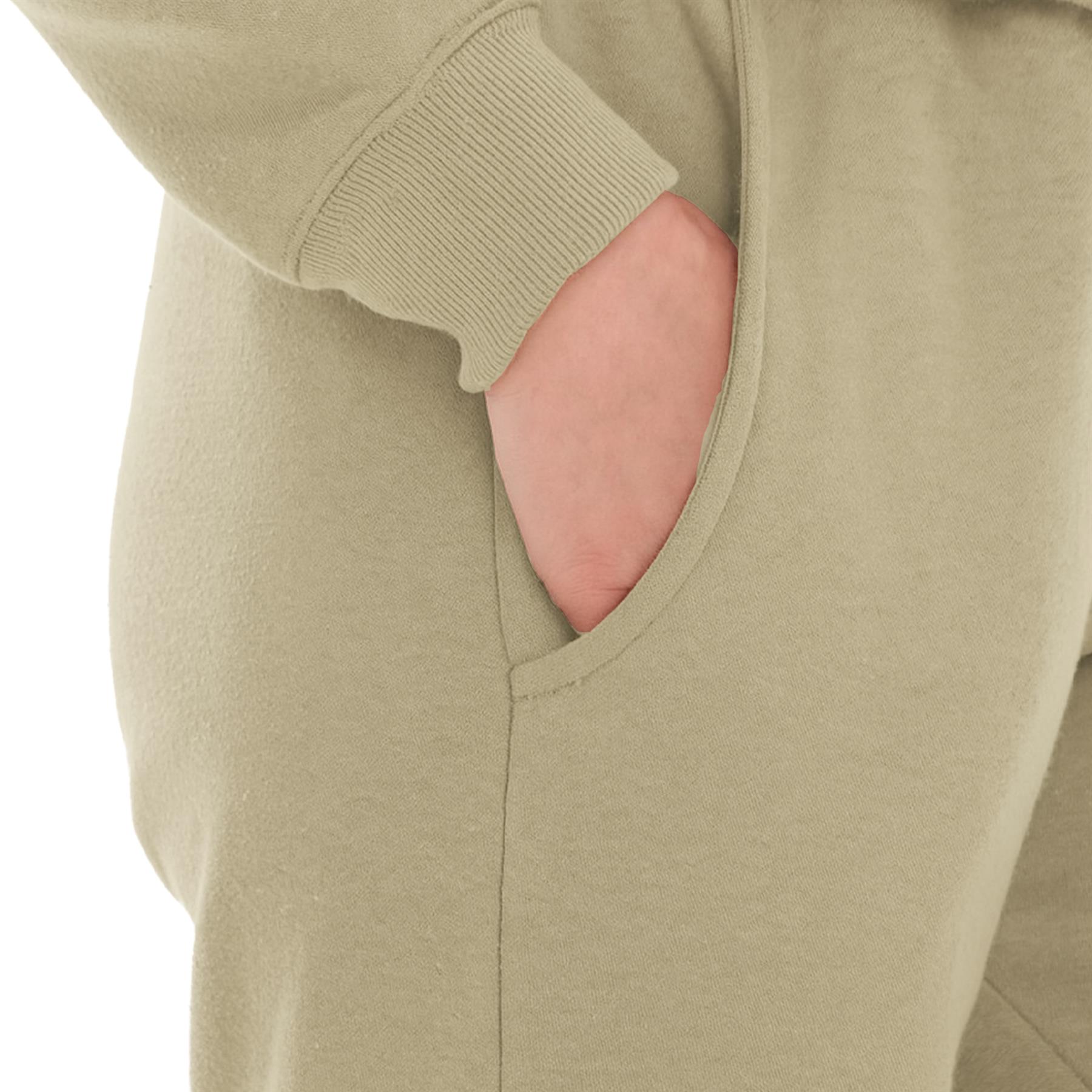 Kruze Mujer Chándal Tripulante Cuello Corte Normal Pantalón de Chándal Polar Set - Imagen 36 de 47
