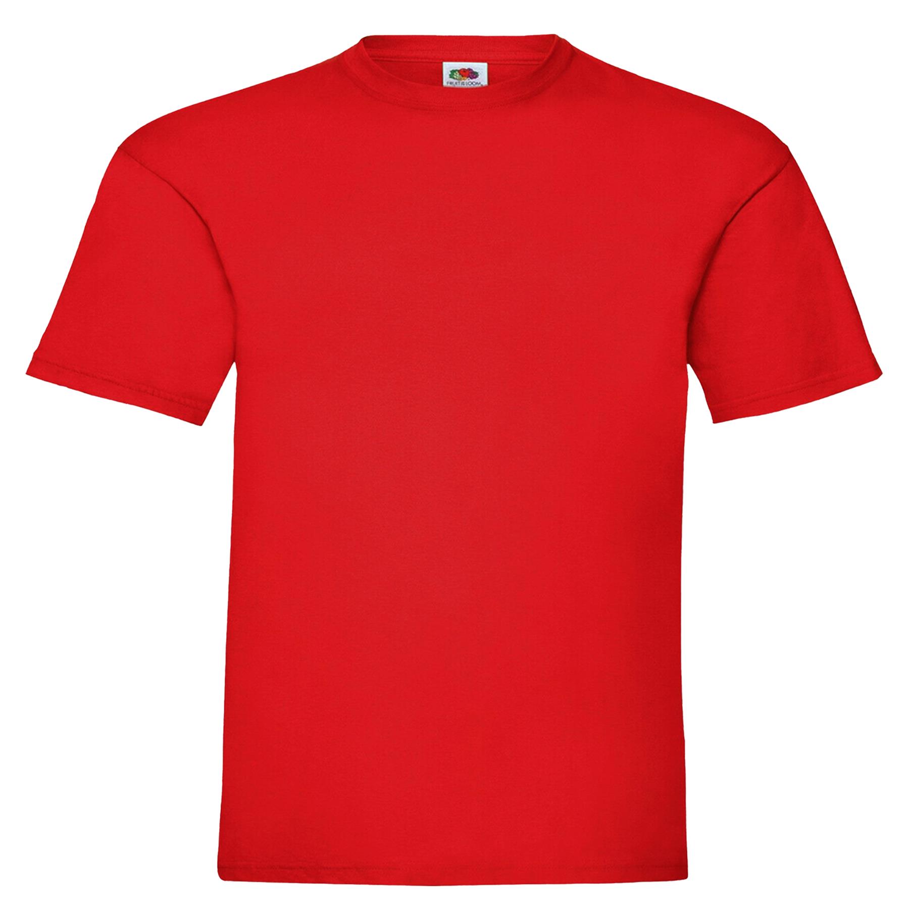 Fruit Of The Loom Children Boys Girls T Shirts Cotton Plain Short Sleeve Tee Top - Picture 51 of 53