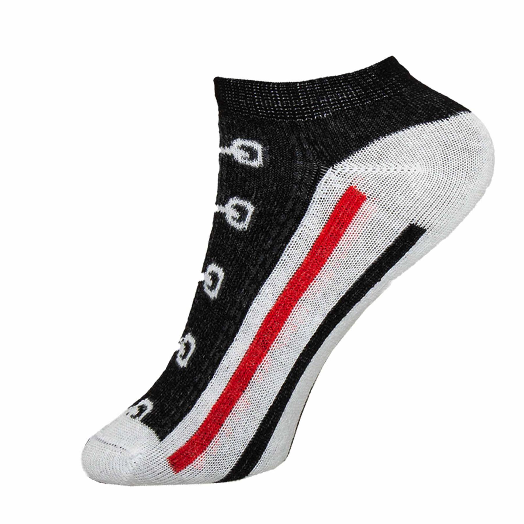 Boys Girls Socks Kids Trainer 6 Pairs Sports Ankle Shoe Liner Cotton School Sock - Picture 35 of 36