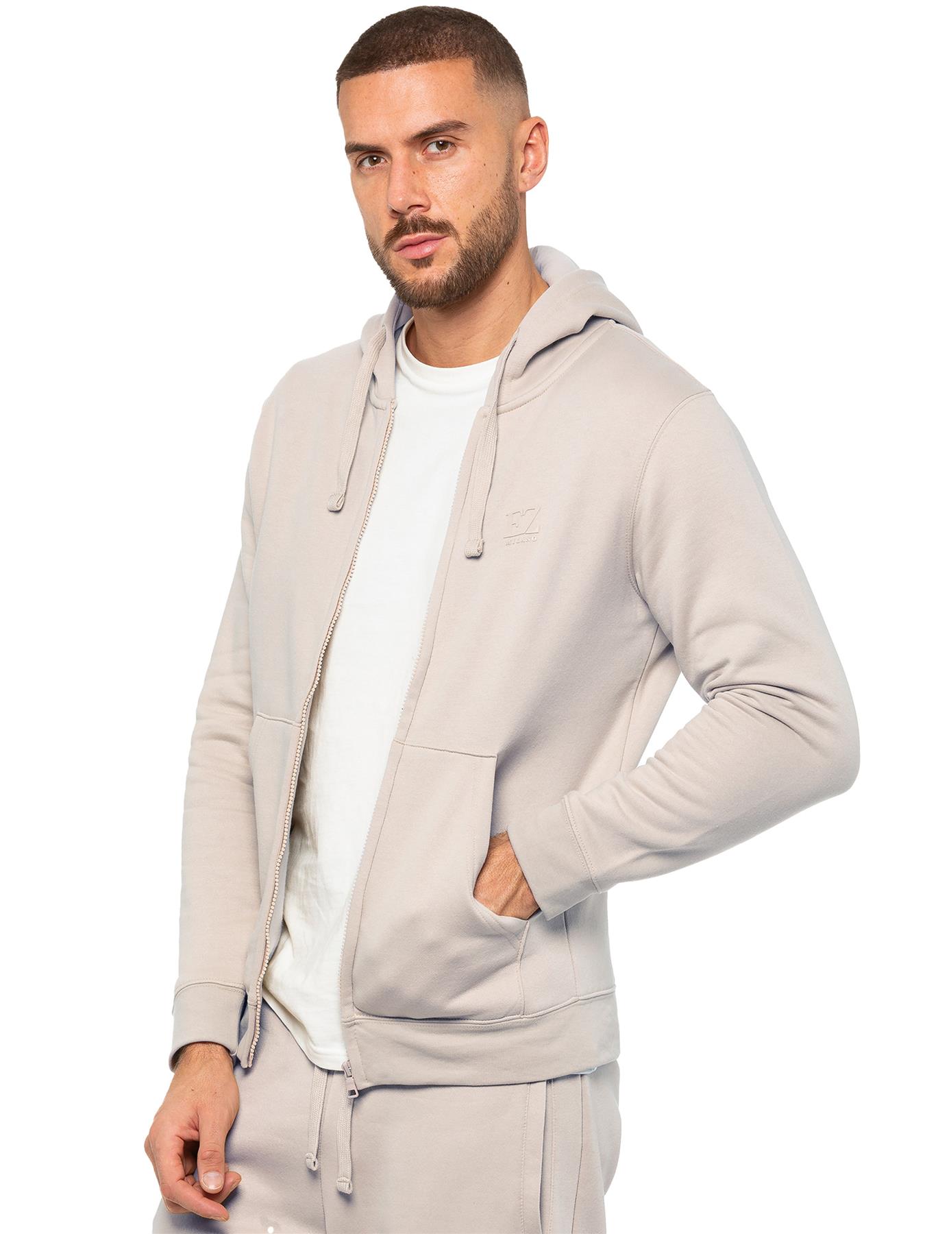 Conjunto de chándal completo Enzo para hombre gimnasio sudadera con capucha joggers informales invierno parte superior inferior - Imagen 45 de 67