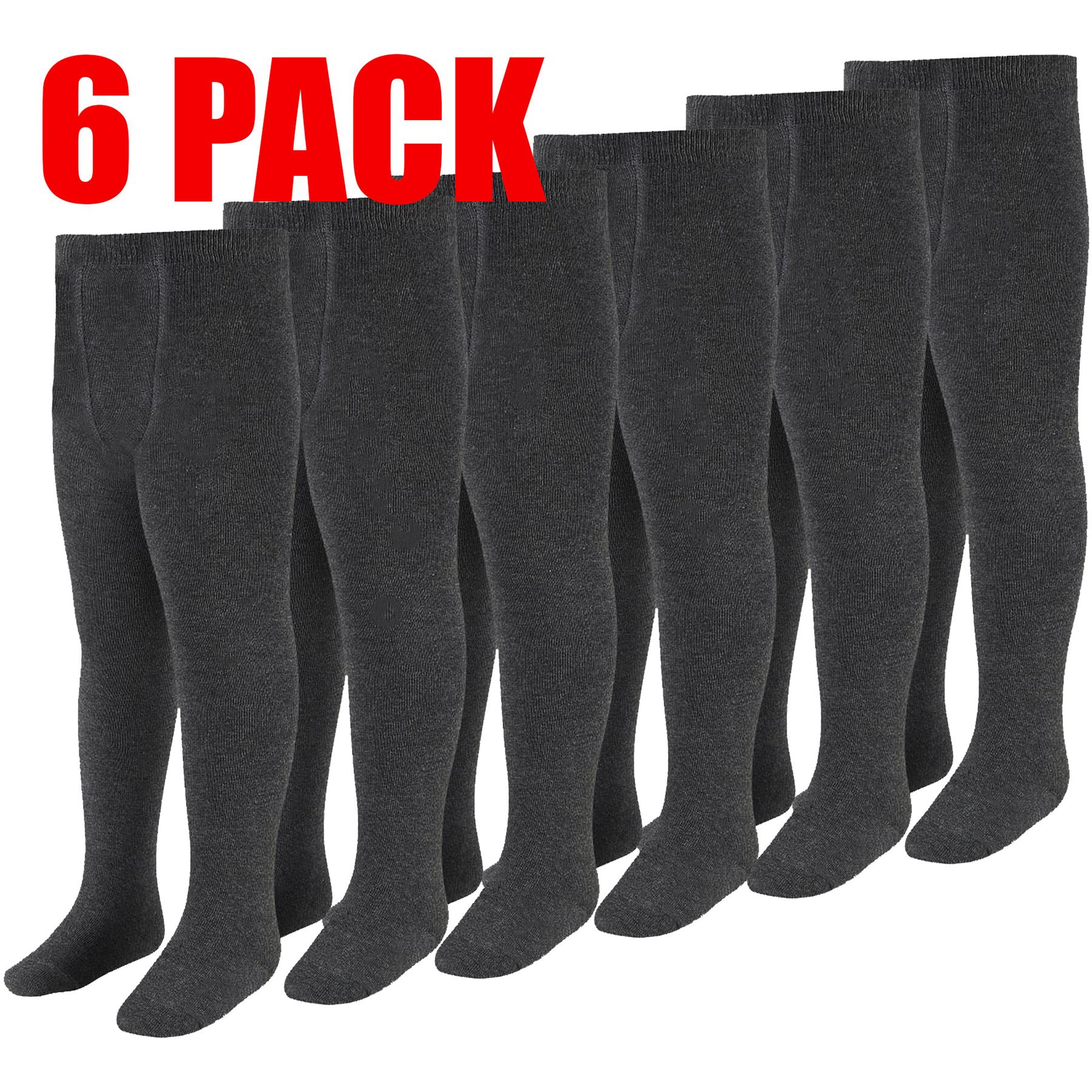 3 Pack Girls Tights School Super Soft Cotton Rich Back 2 School Age 3 – 13 Years - Picture 13 of 19