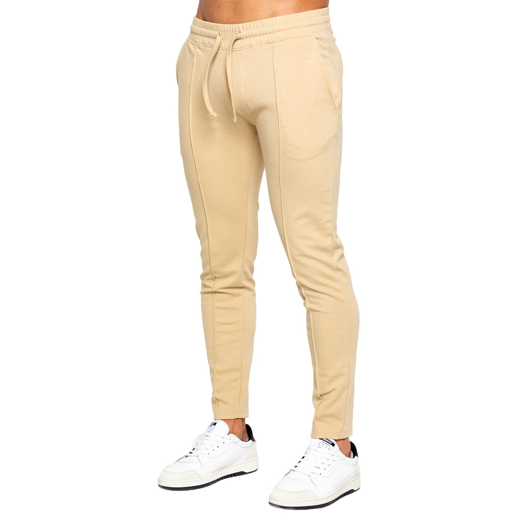 Enzo Mens Tracksuit Casual Overshirt Stretch Joggers Trousers Outfit Set - Picture 36 of 38