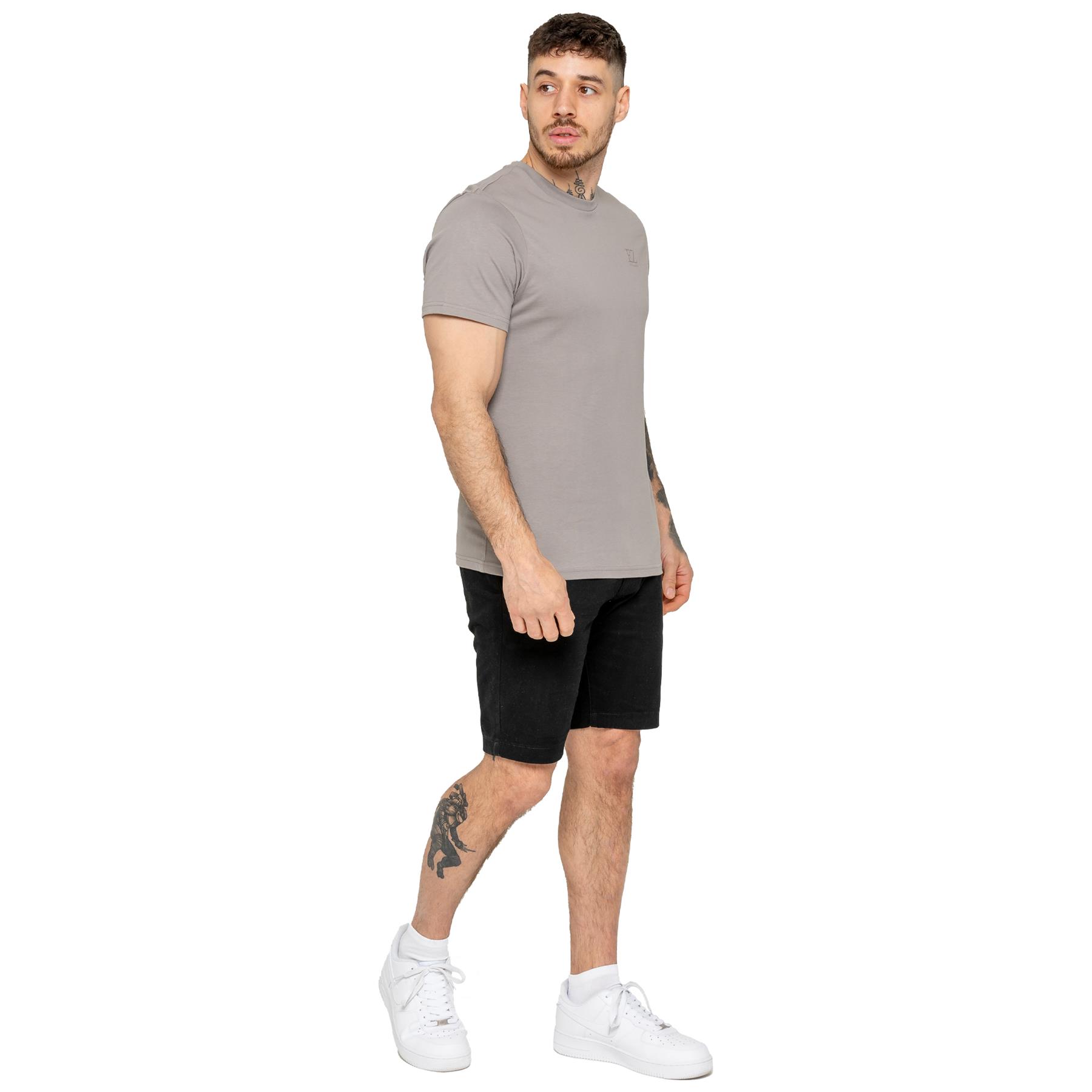 Enzo Herren Chino Shorts Freizeit Baumwolle Sommer Stretch Slim Fit Halb Hose - Bild 11 von 34