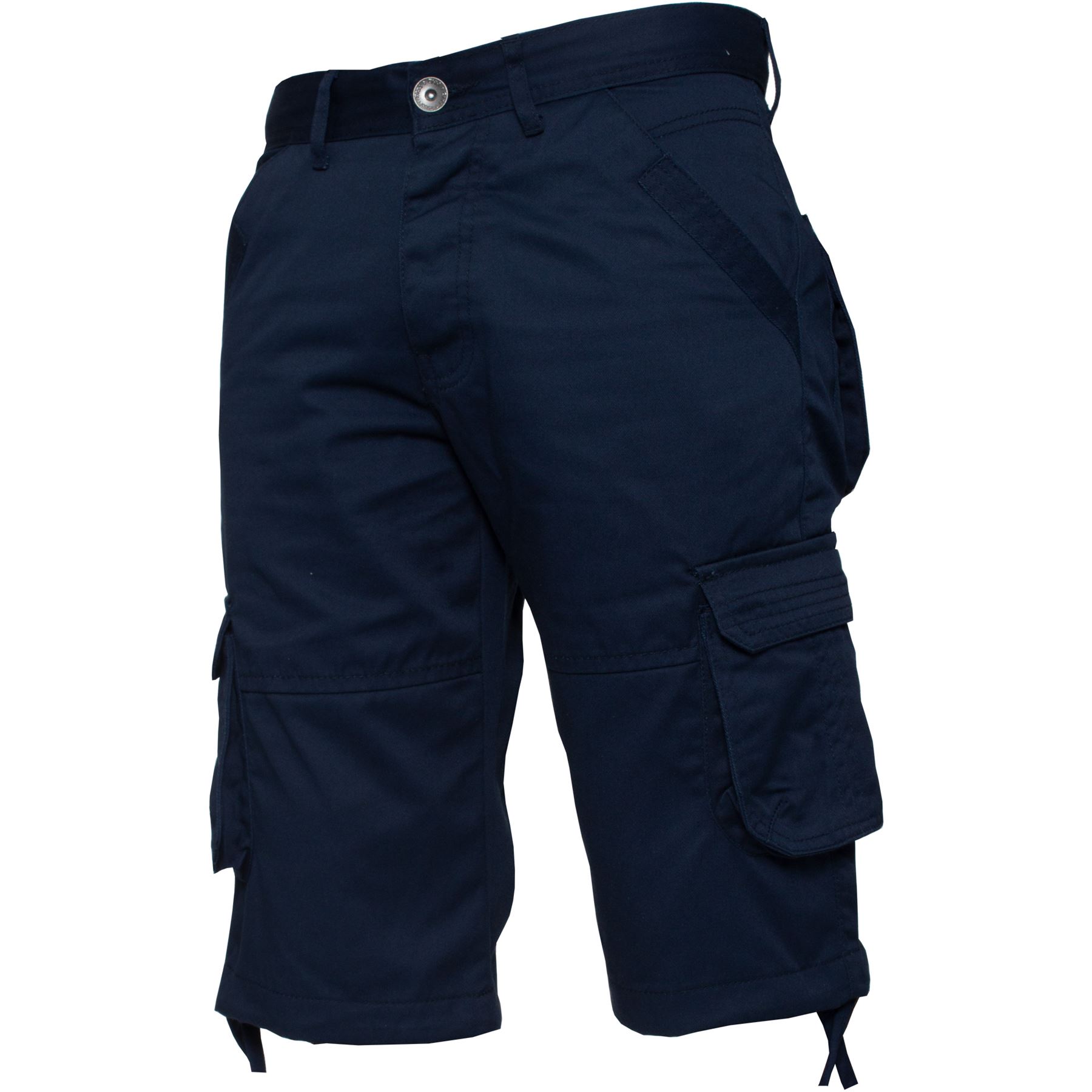 Pantaloni Corti Cargo Enzo Uomo In Poliestere - Leggeri, Impermeabili, Con Coulisse - Taglia Regolare