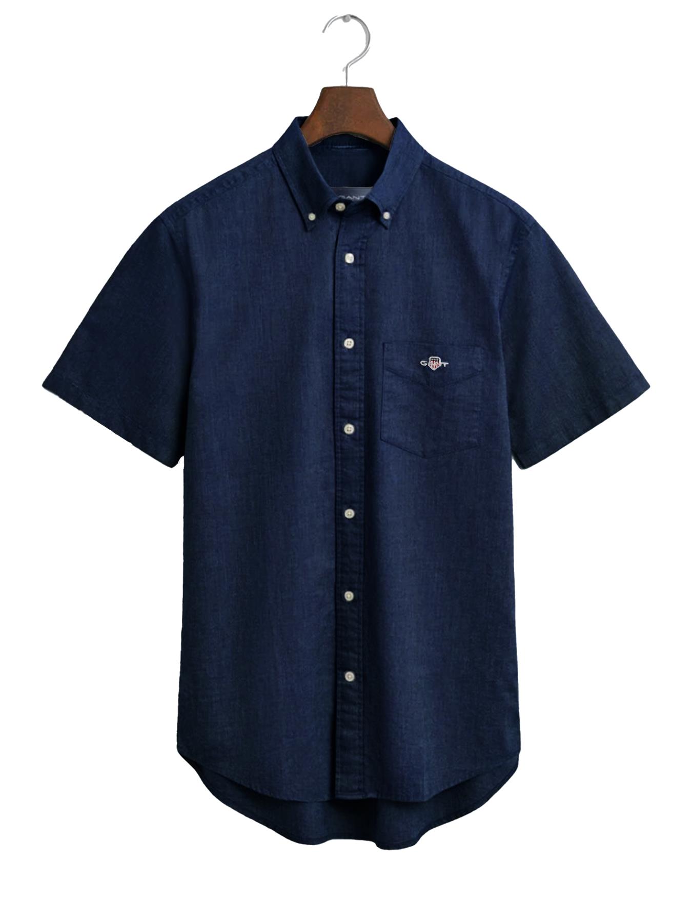 Gant Mens Long Sleeve Shirts 100% Cotton Regular Fit Smart Formal Shirt UK S-2XL - Picture 7 of 74