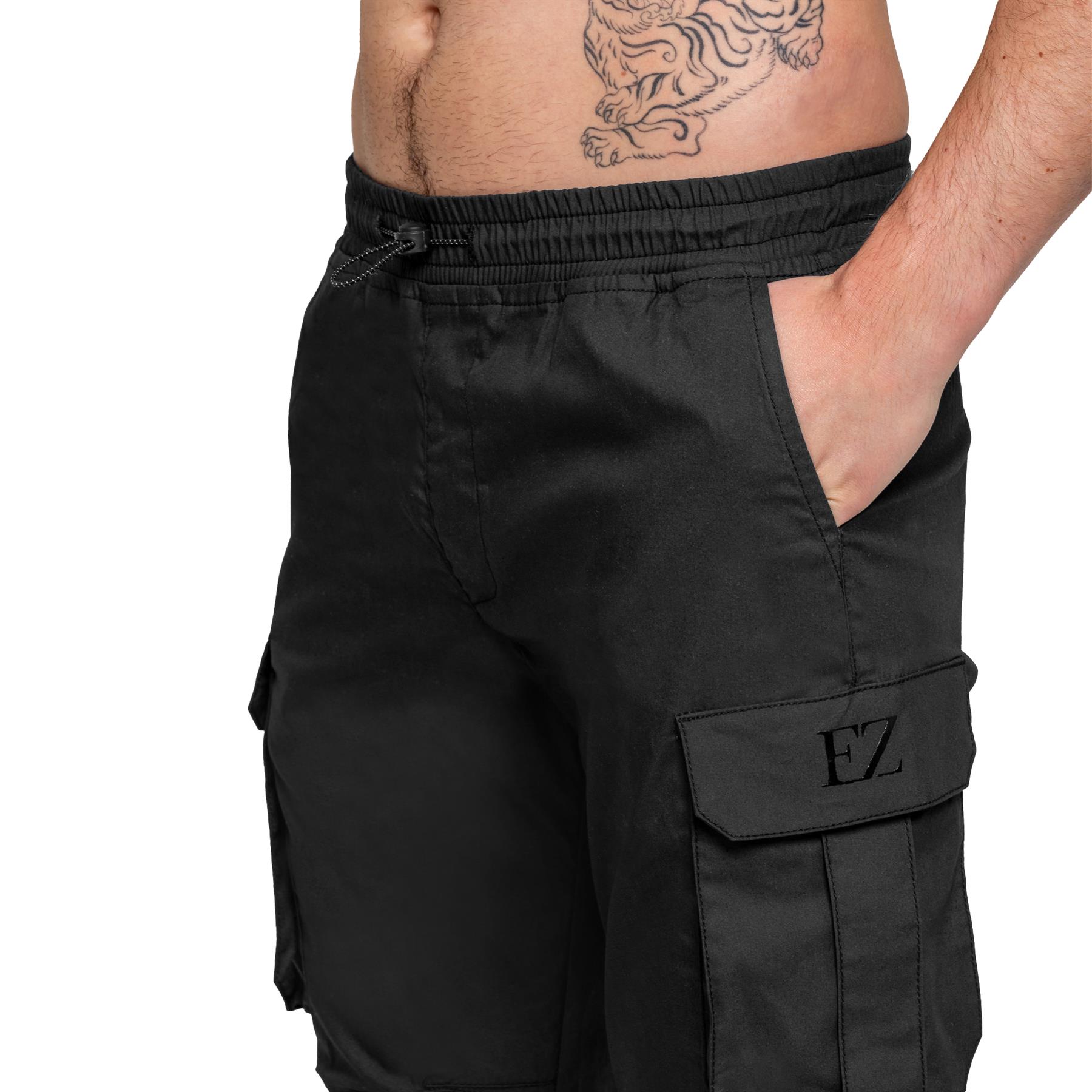 Enzo Jeans Herren Cargohose Freizeit Elastisch Arbeitshose - Picture 4 of 29