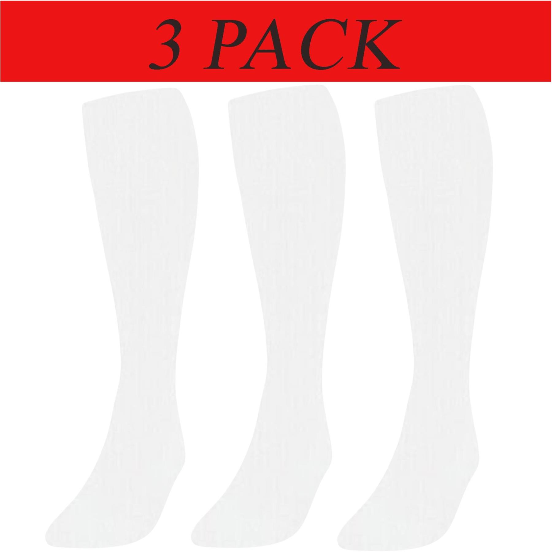 Calcetines de fútbol americano para hombre niños niños ropa deportiva lisos rodilla alta hockey deportes escolares - Imagen 6 de 15