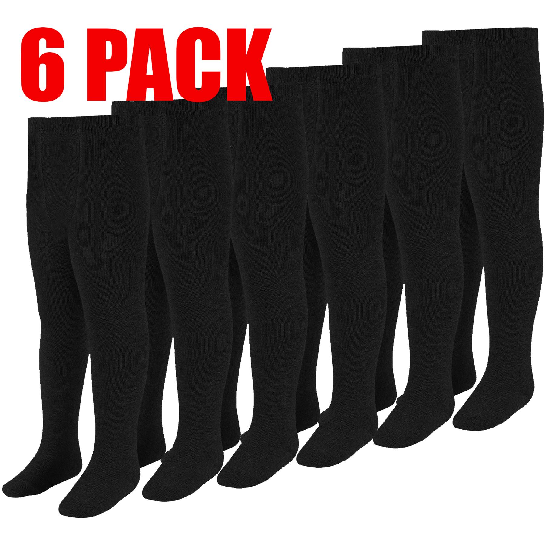 3 Pack Girls Tights School Super Soft Cotton Rich Back 2 School Age 3 – 13 Years - Picture 10 of 19
