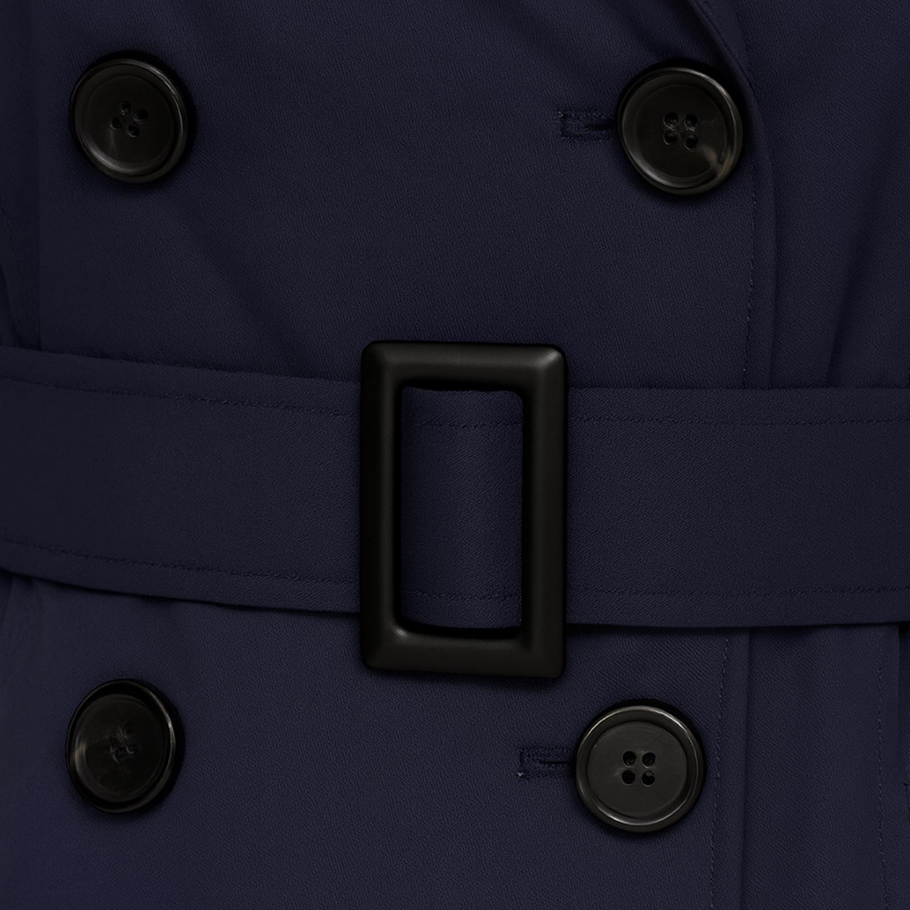 Enzo Damen Trenchcoat Damen Wasserdicht Lange Warme Jacke Mit Knöpfen - Picture 18 of 22