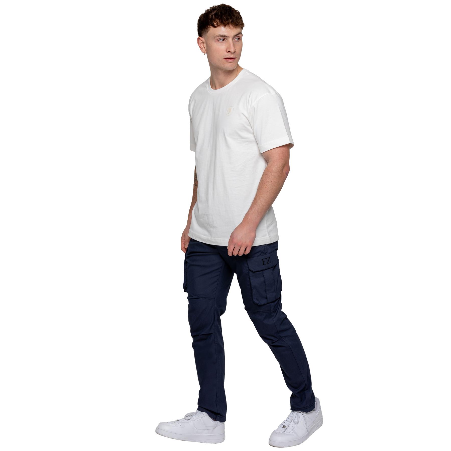 Enzo Jeans Herren Cargohose Freizeit Elastisch Arbeitshose - Picture 23 of 29