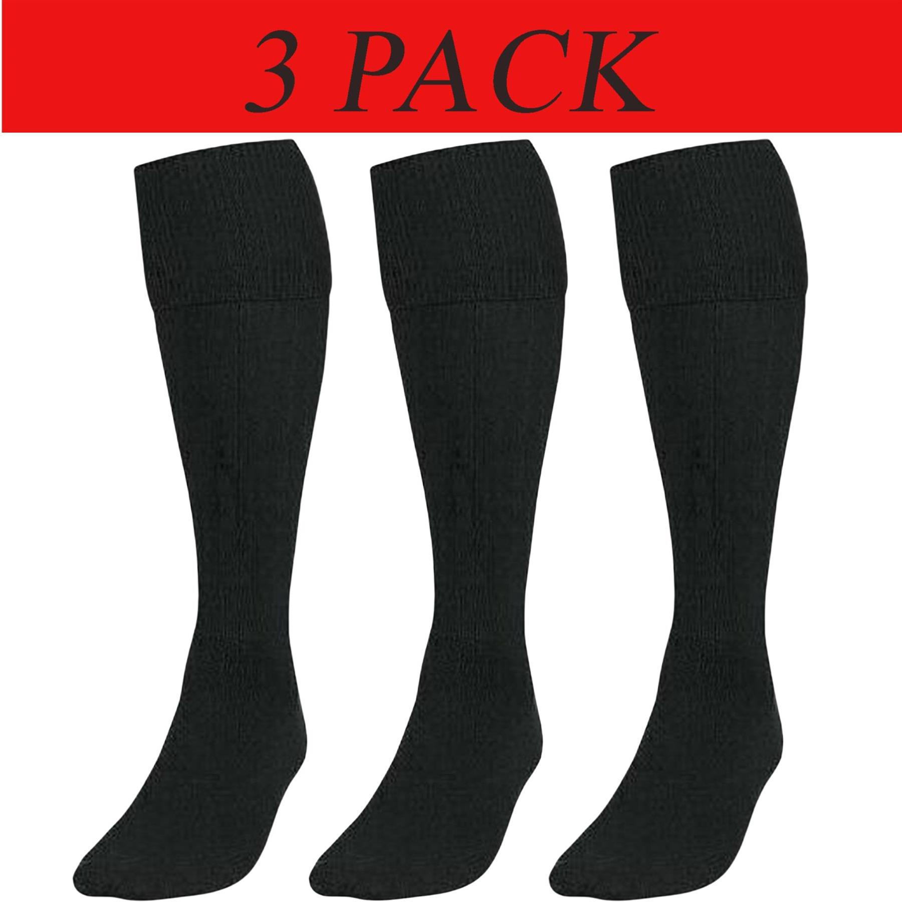 Calcetines de fútbol americano para hombre niños niños ropa deportiva lisos rodilla alta hockey deportes escolares - Imagen 2 de 15