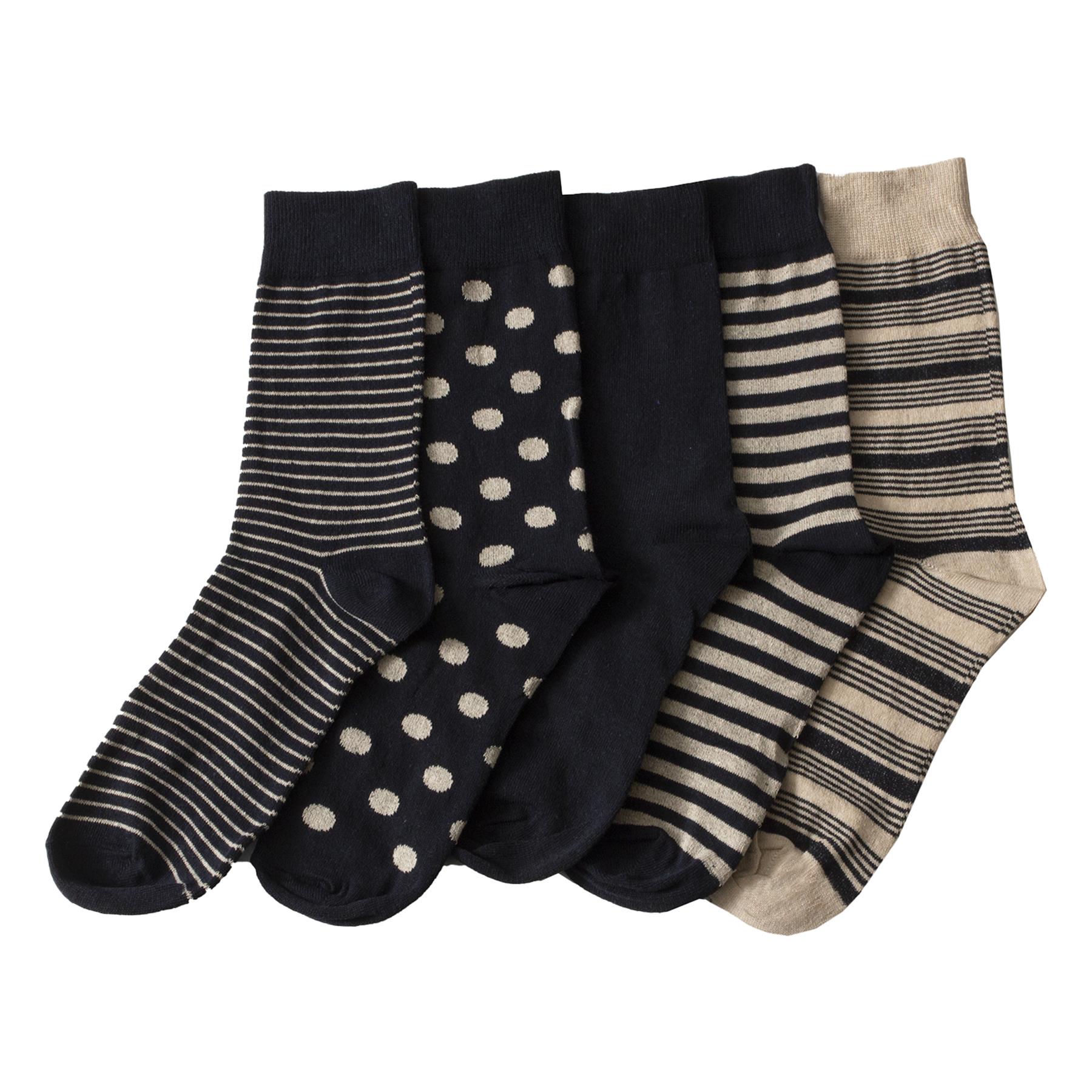 M&S Mens Socks Casual Activewear Office Cotton Rich Calf Socks Size 5