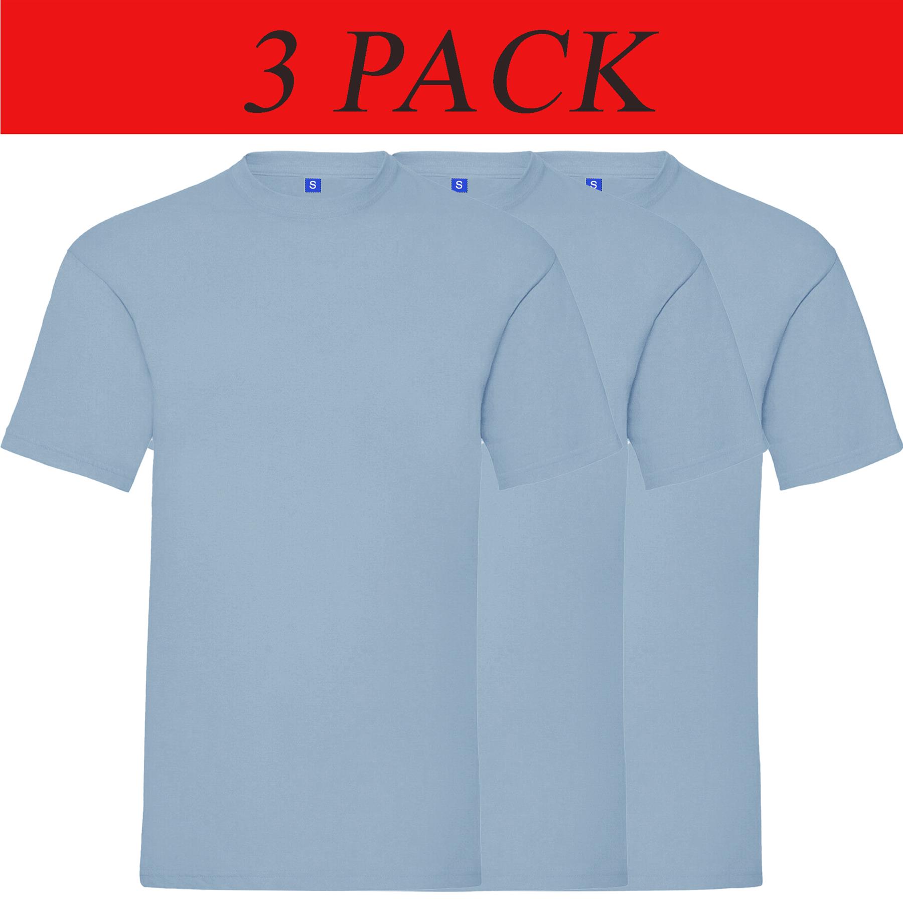 Kruze Mens T shirts Short Sleeve T-shirt Top Cotton Plain Crew Neck Shirt Lot - Picture 68 of 68