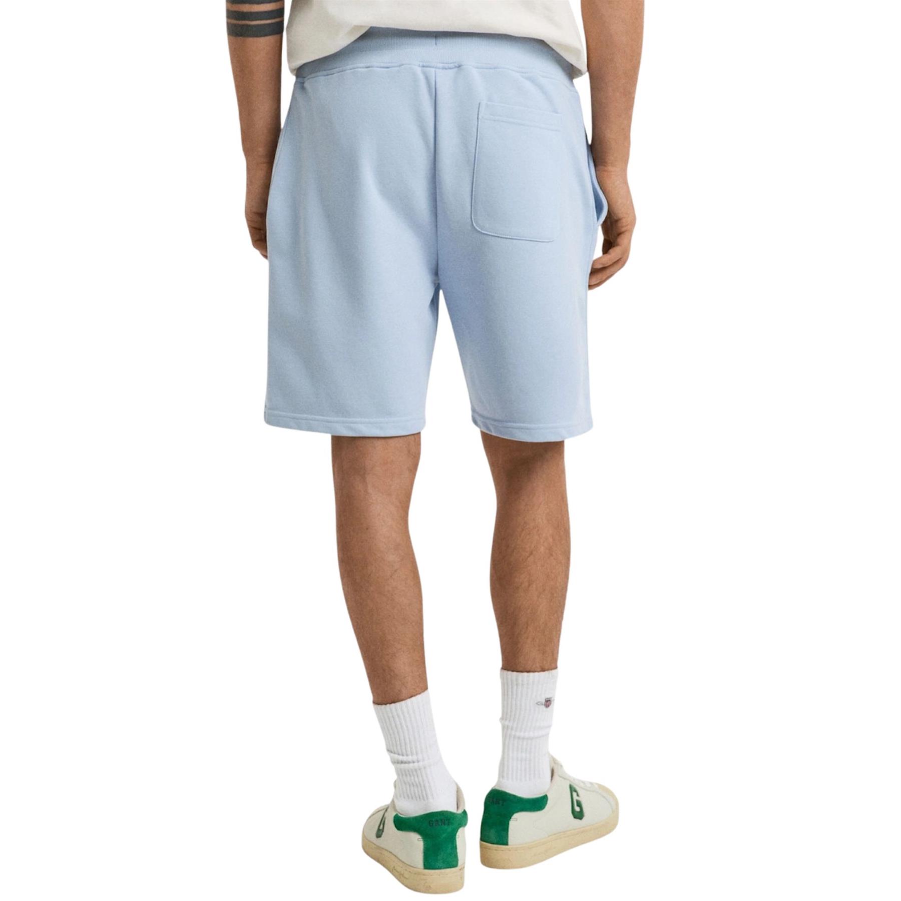 Gant Mens Shield Sweat Shorts Casual Cotton Summer Elasticated Half Pants - Picture 21 of 40