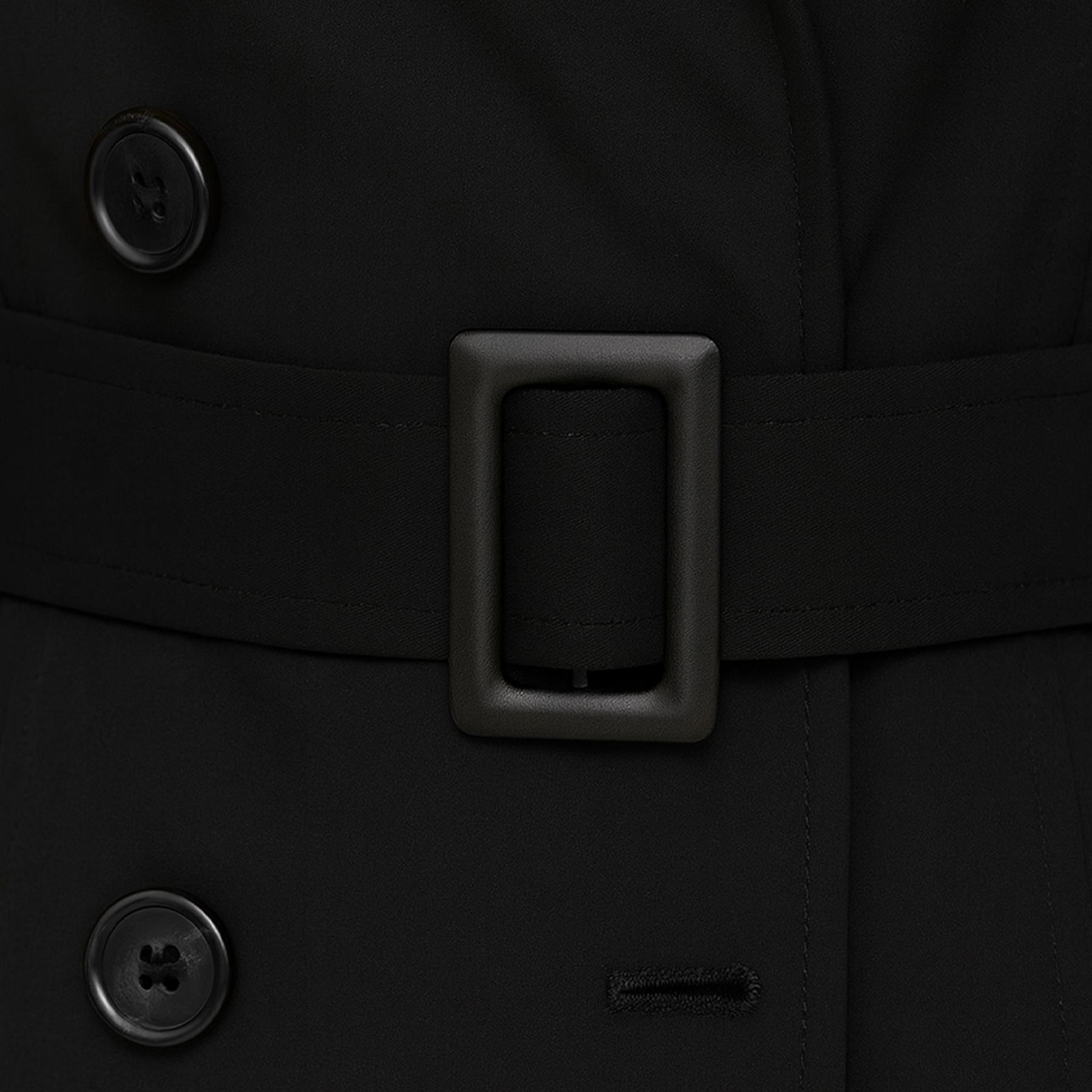 Enzo Damen Trenchcoat Damen Wasserdicht Lange Warme Jacke Mit Knöpfen - Picture 8 of 22