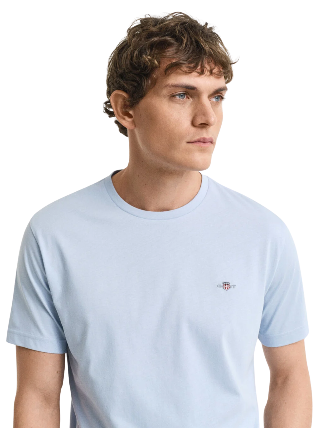 GANT Algodón Hombre Camisetas Manga Corta Casual Top Cuello Redondo Talla UK - Imagen 38 de 95