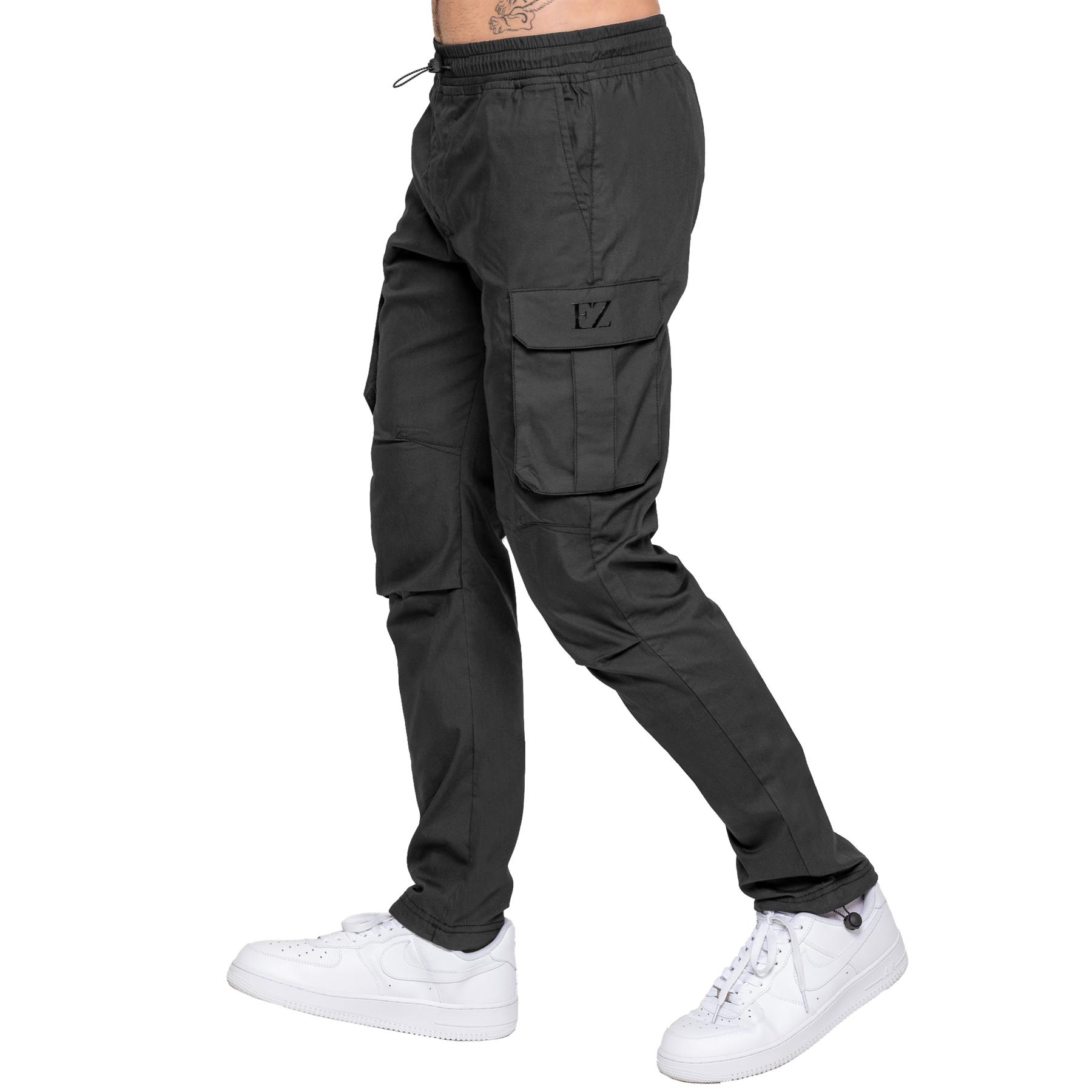 Enzo Jeans Herren Cargohose Freizeit Elastisch Arbeitshose - Picture 3 of 29