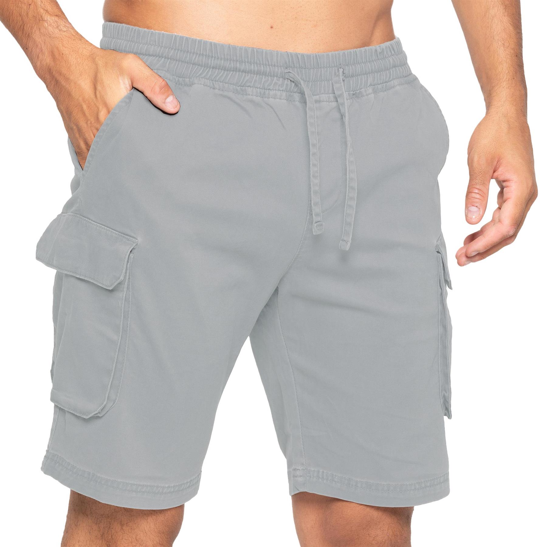 Enzo Herren Cargoshorts elastisch Sommer Freizeit Kampfhose UK Größen - Bild 45 von 51
