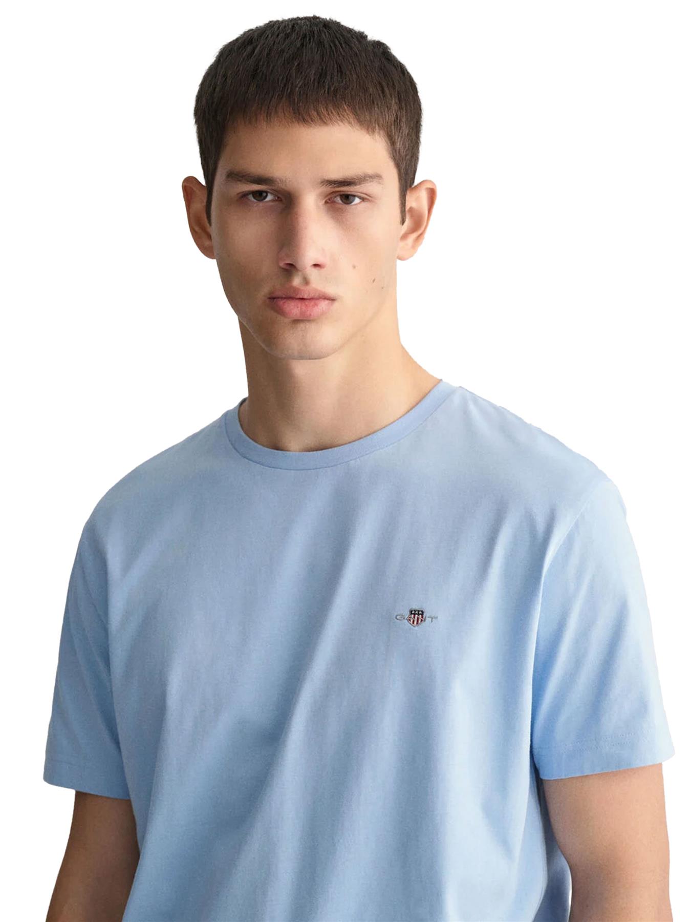 GANT Algodón Hombre Camisetas Manga Corta Casual Top Cuello Redondo Talla UK - Imagen 32 de 95
