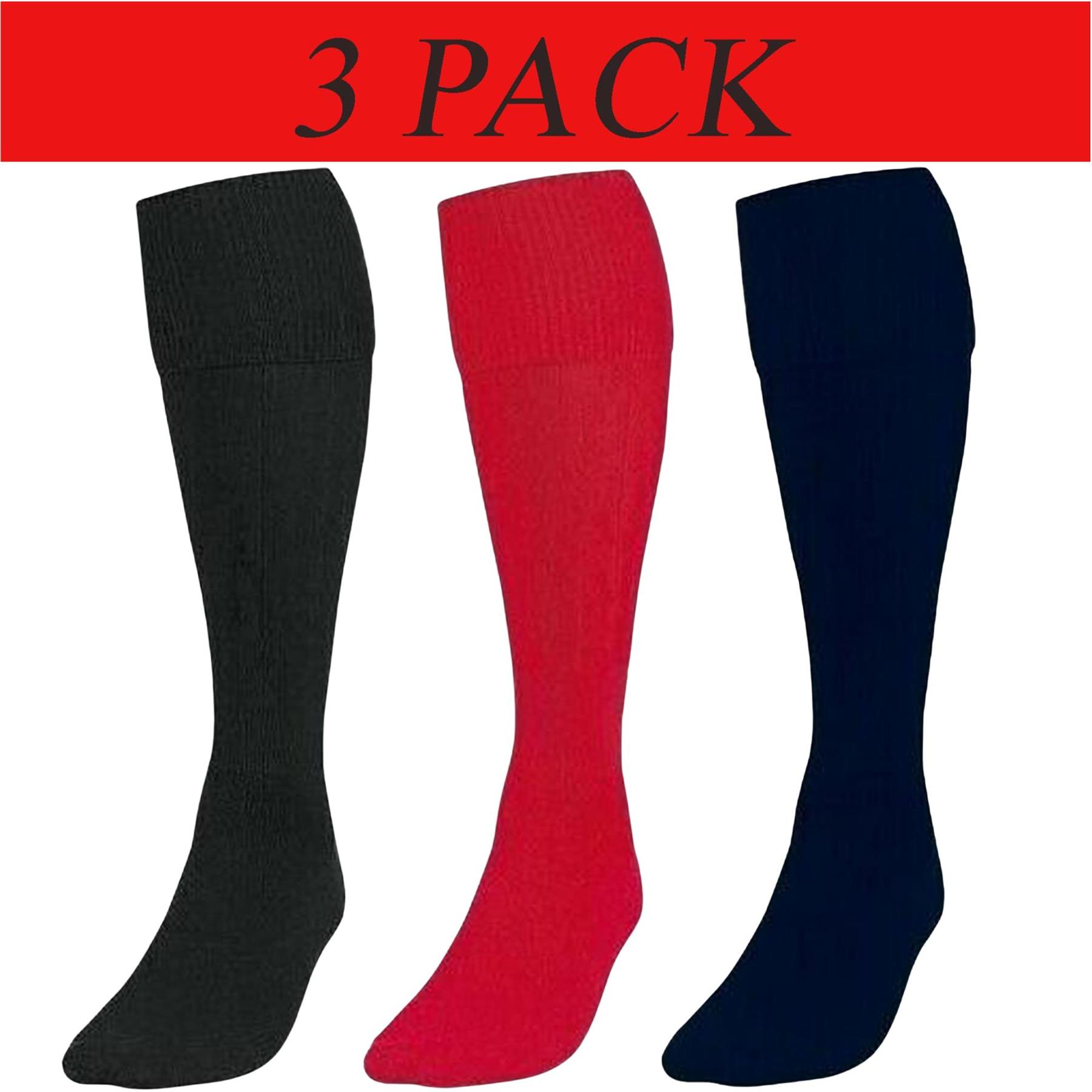 Calcetines de fútbol americano para hombre niños niños ropa deportiva lisos rodilla alta hockey deportes escolares - Imagen 14 de 15