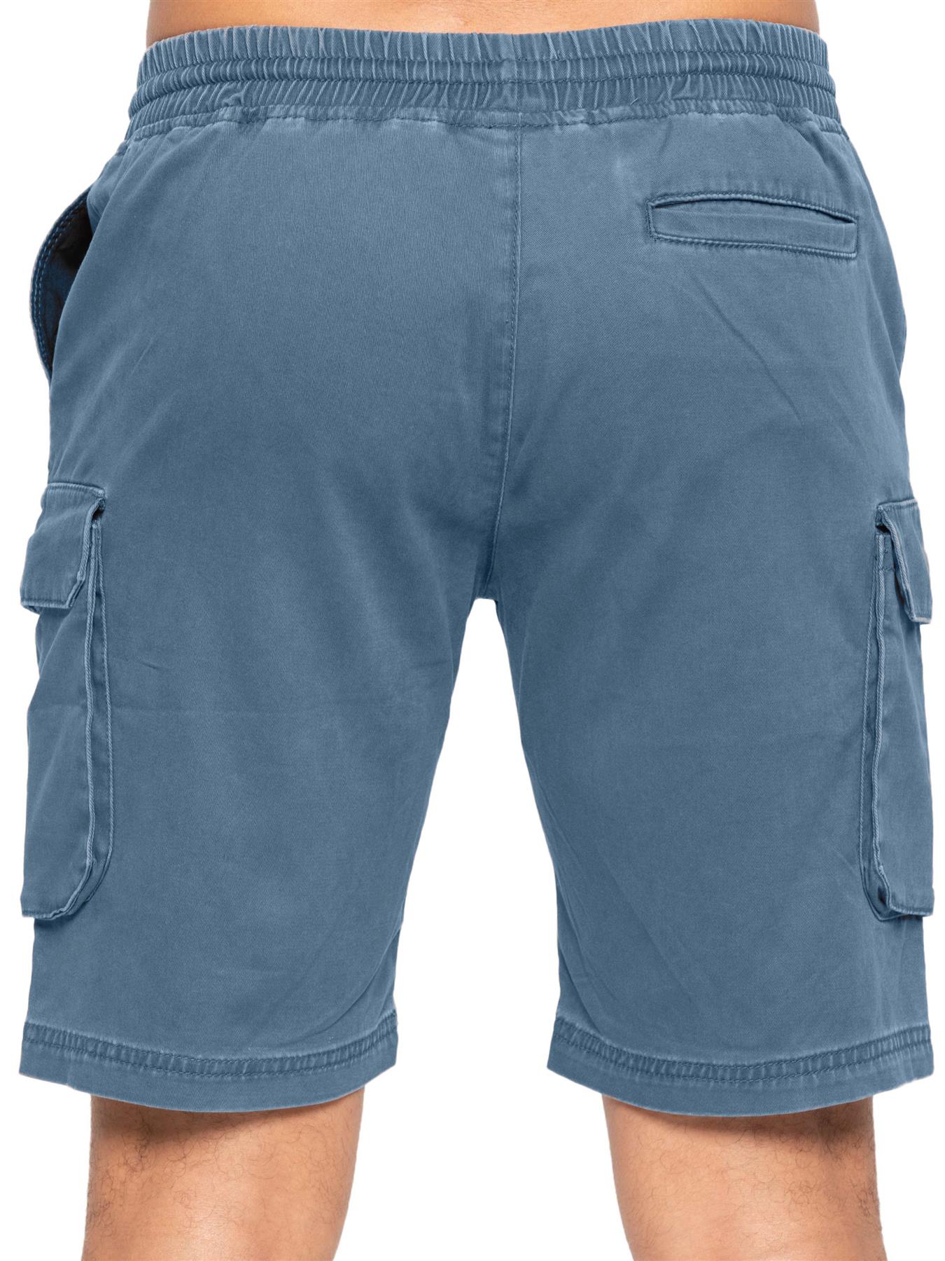 Enzo Herren Cargoshorts elastisch Sommer Freizeit Kampfhose UK Größen - Bild 51 von 51