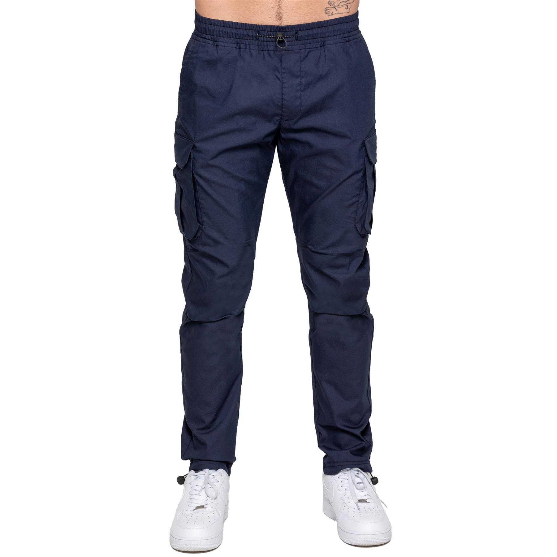 Enzo Jeans Herren Cargohose Freizeit Elastisch Arbeitshose - Picture 18 of 29