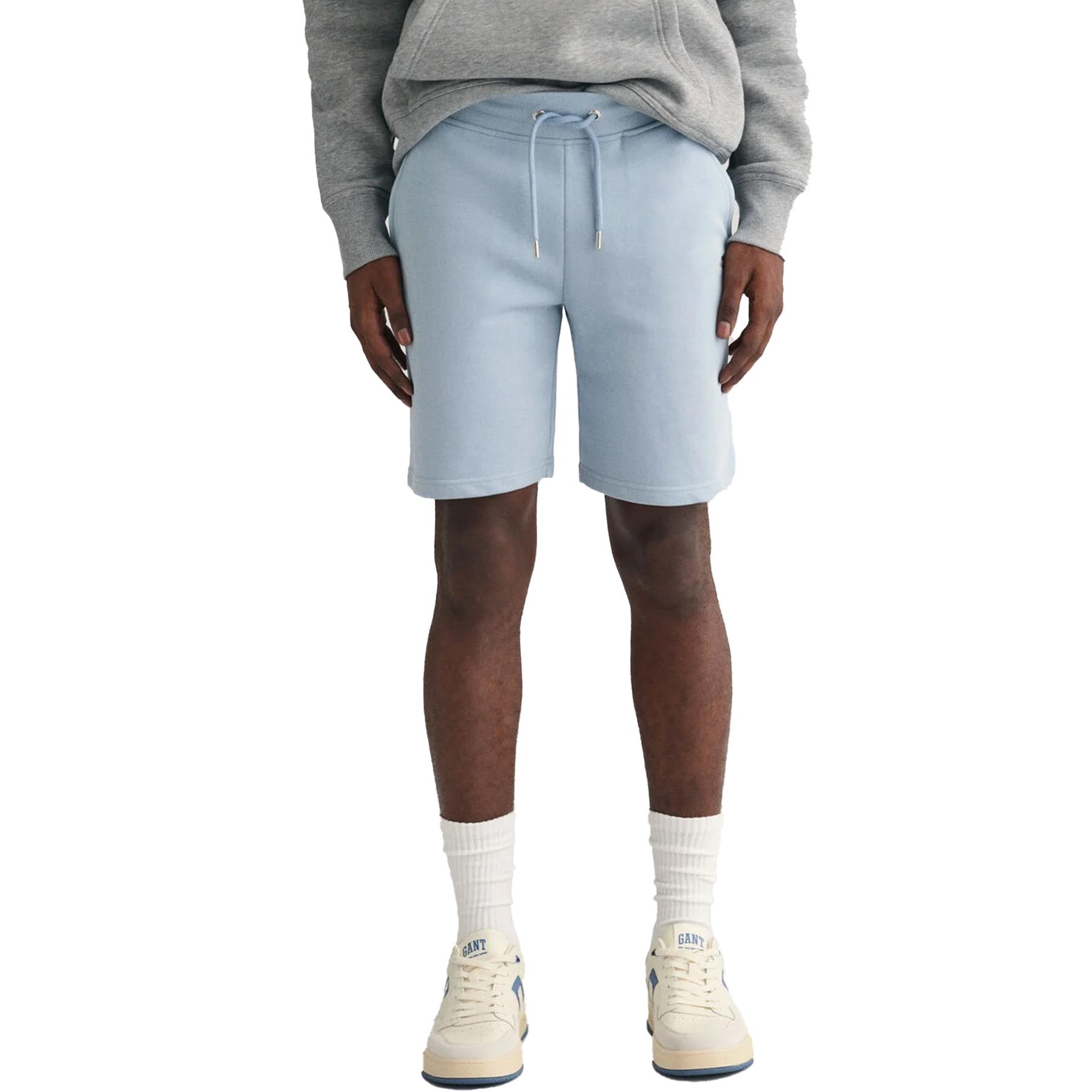 Gant Mens Shield Sweat Shorts Casual Cotton Summer Elasticated Half Pants - Picture 33 of 40