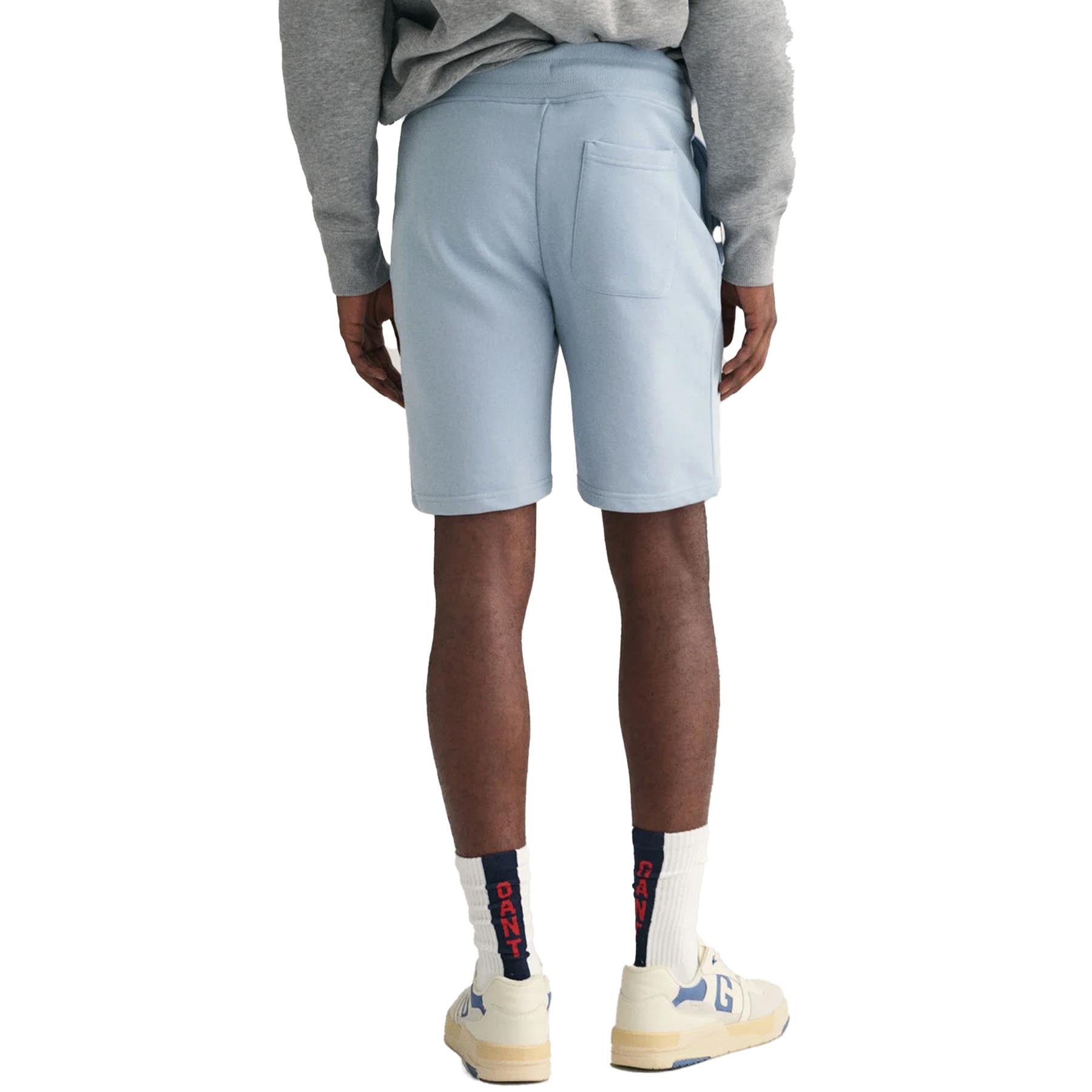 Gant Mens Shield Sweat Shorts Casual Cotton Summer Elasticated Half Pants - Picture 34 of 40