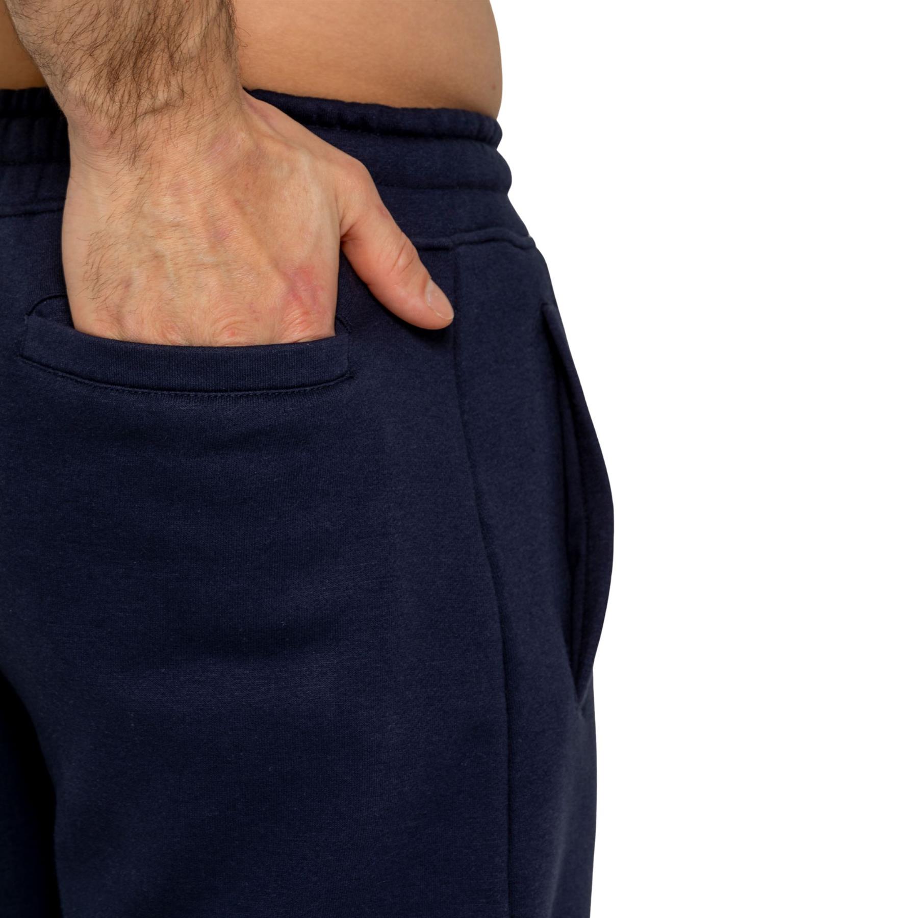 Kruze Hommes Jogging Décontracté à Élastique Polaire Coupe Standard Jogging Bas - Picture 12 of 16