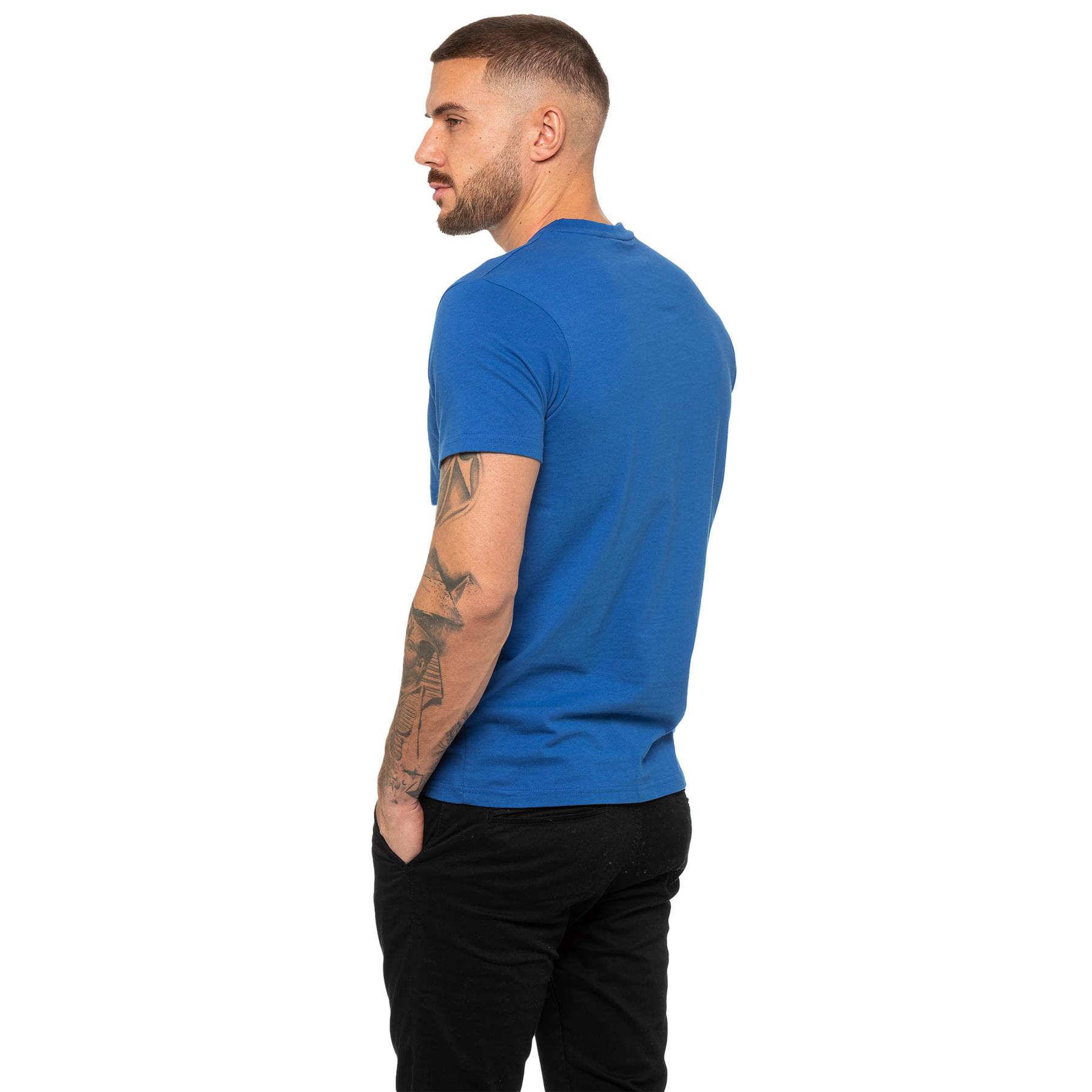 Enzo Mens T Shirt Short Sleeve Top Plain Cotton Crew Neck Casual Shirt - Picture 23 of 71