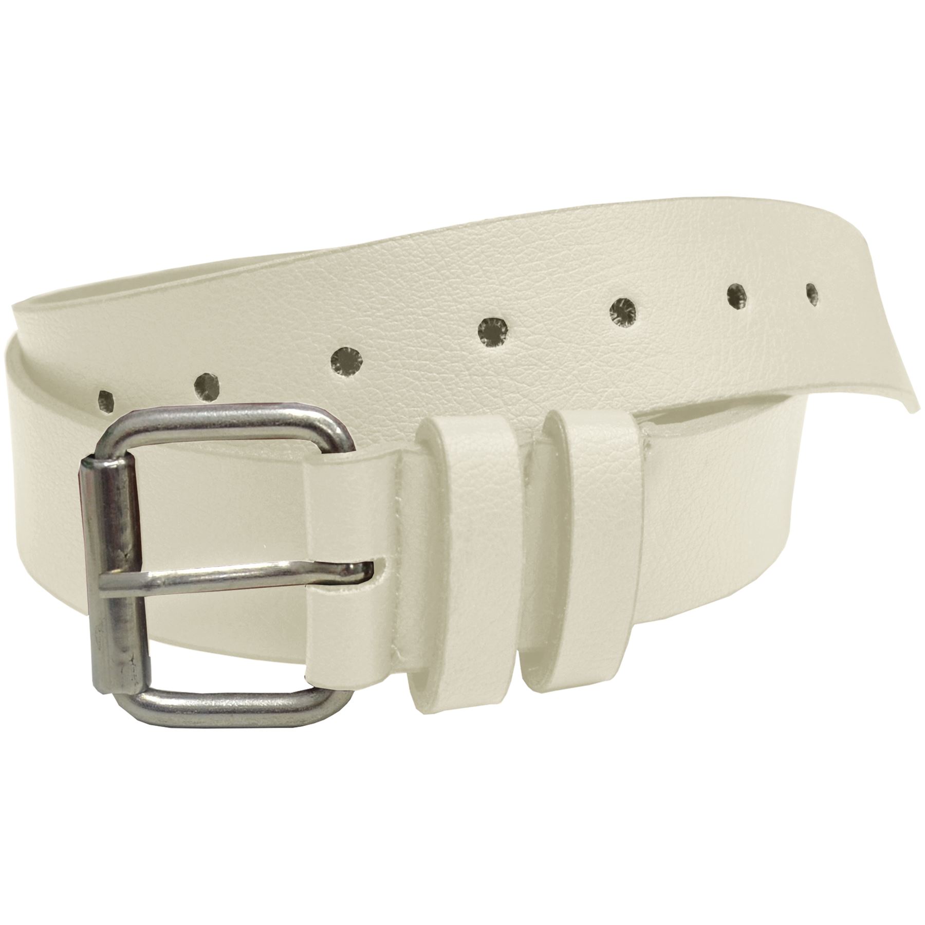 50/" Kruze New Mens Brown Pu Leather Buckle Belt For Jeans Waist Sizes 28/"