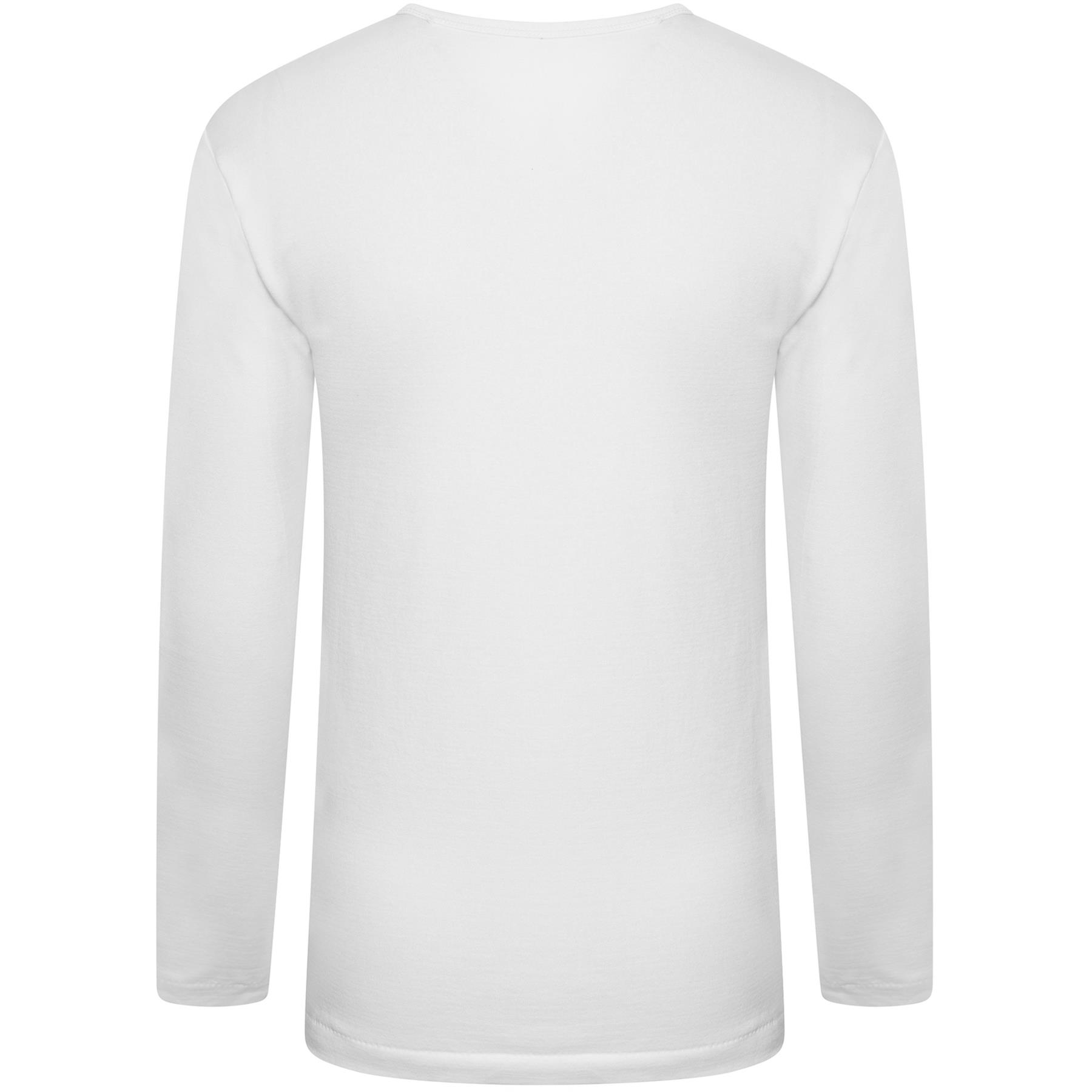Womens Long Sleeve Tops Plain Cotton Crew Neck Basic Stretch Winter Ski Layer