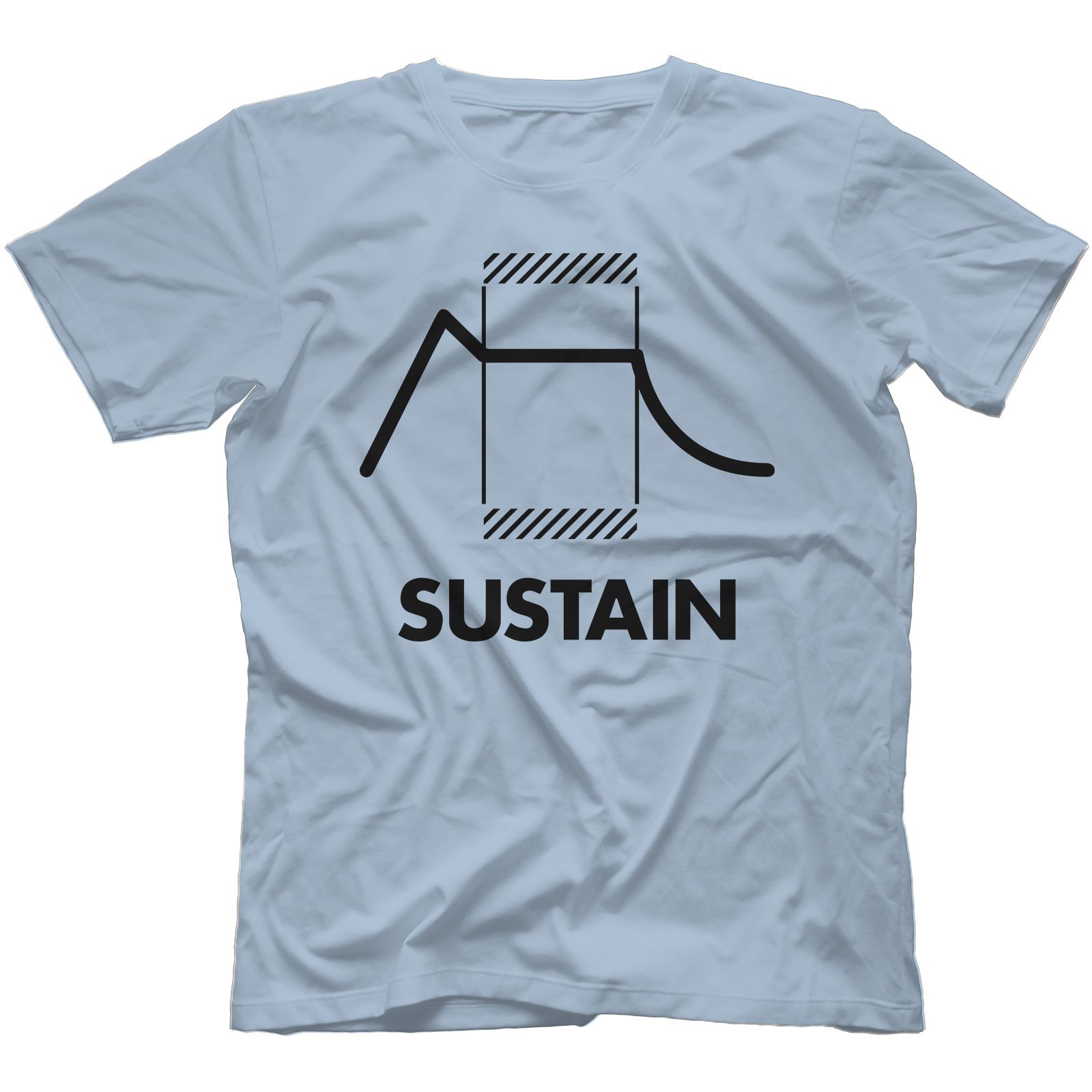 Sustain Synthesiser T-Shirt 100% Cotton Retro Synth Analog Synthesizer Sustain Synthesiser T-Shirt 100% Cotton Retro Synth Analog Synthesizer