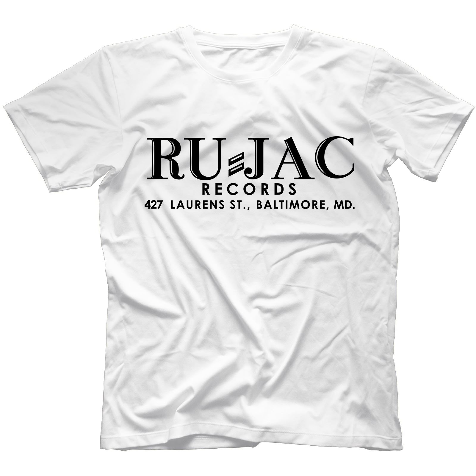 Ru-Jac Records T-shirt 100/% Coton Dynamic Corvettes Gene /& Eddie Soul
