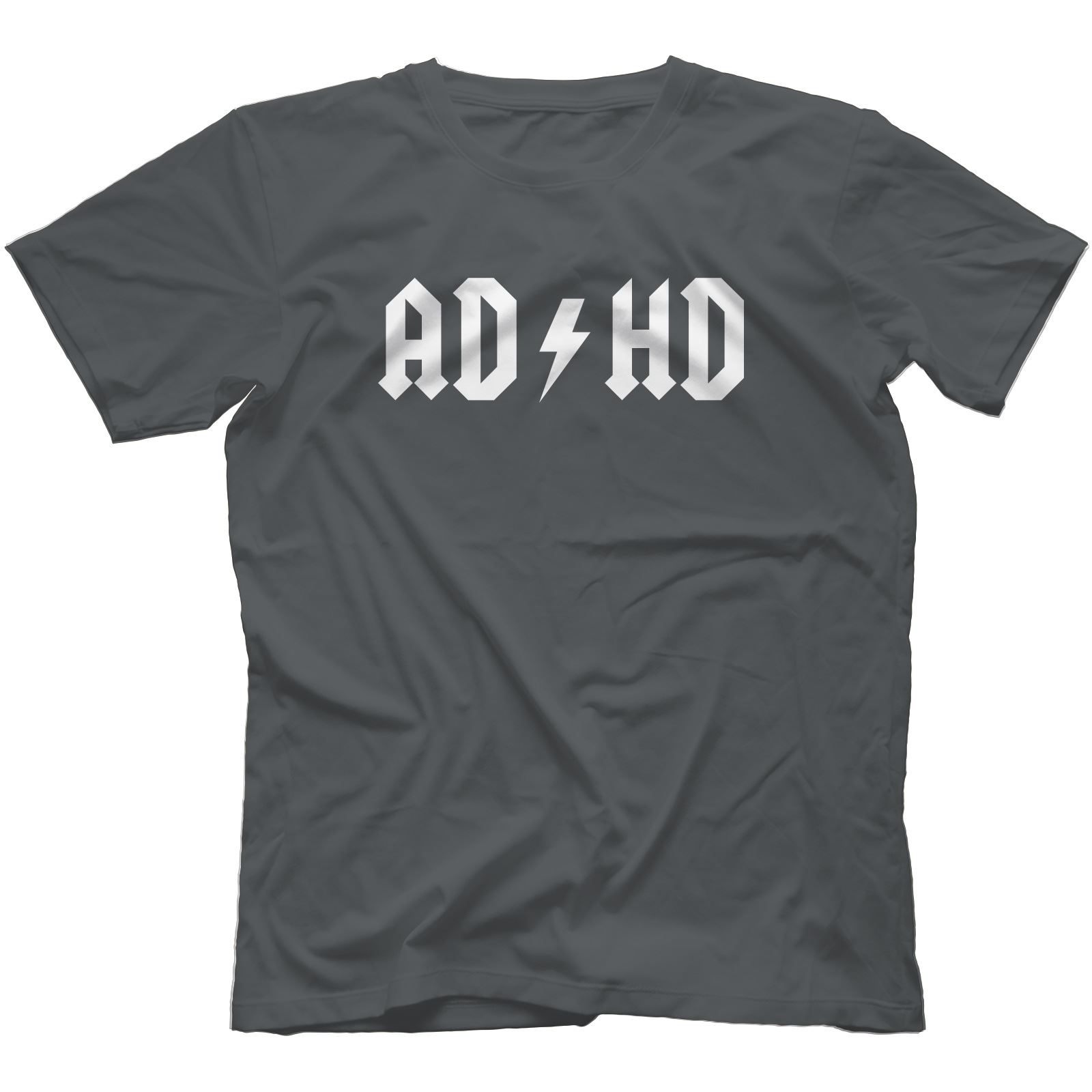 AD HD T-Shirt 100% Cotton Spoof Funny 
