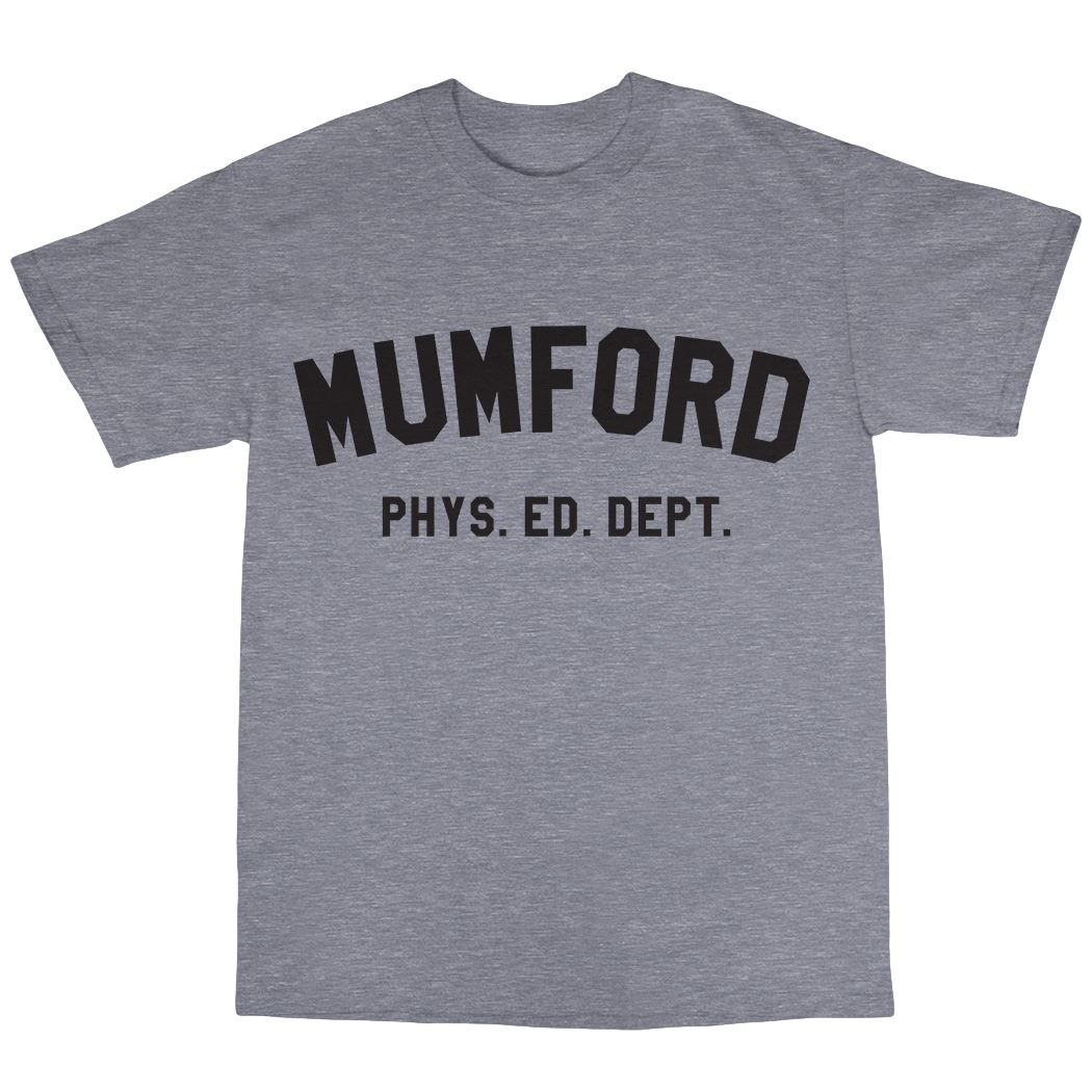 Mumford Phys Ed Dept Beverley Hills Cop Inspired TShirt 100 Cotton