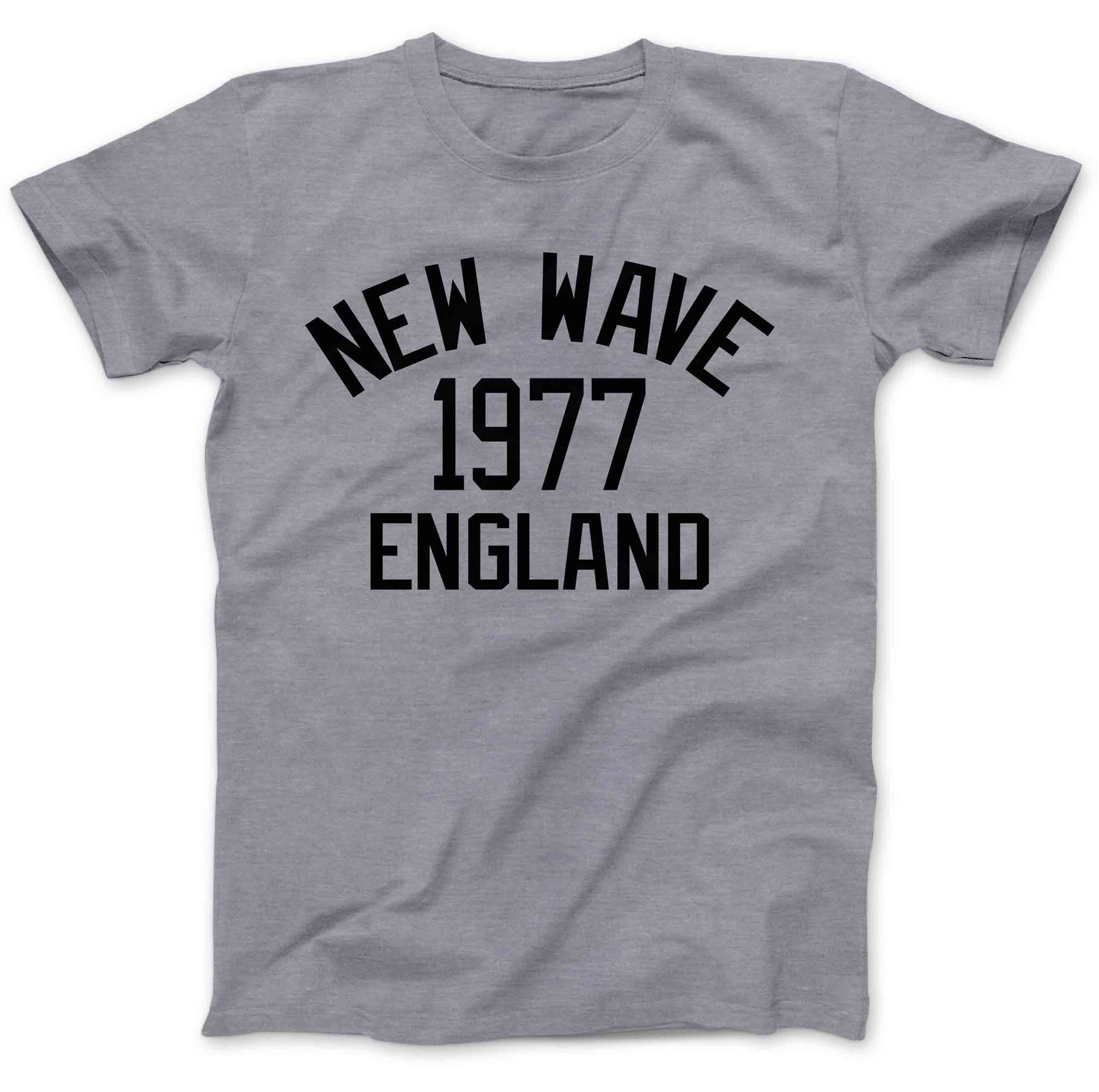 New Wave Music 1977 T-Shirt 100% Premium Cotton Post-Punk &hellip;